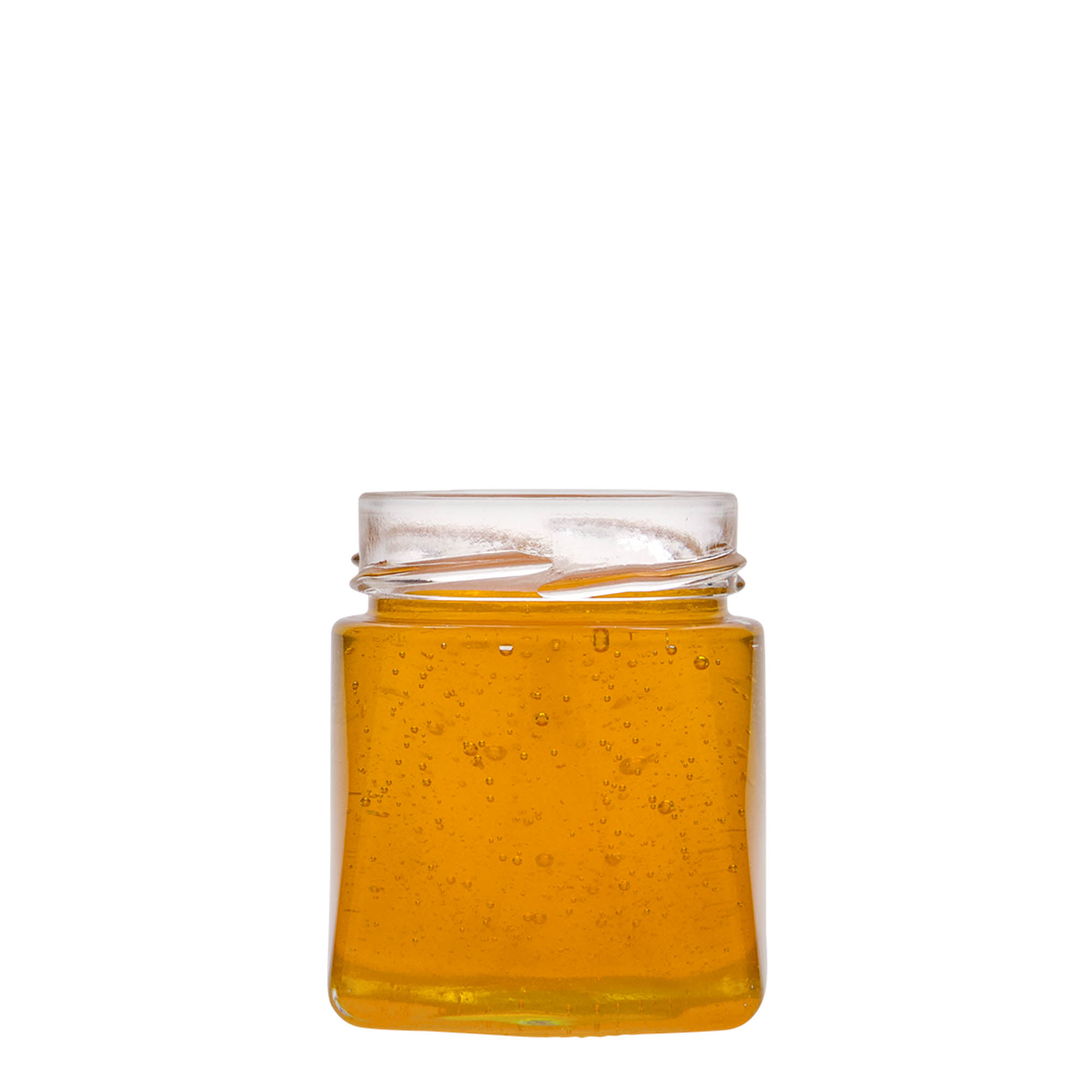 212 ml sześcienne szkło 'Luxor', otwór: Deept-Twist-Off (DTO 63)