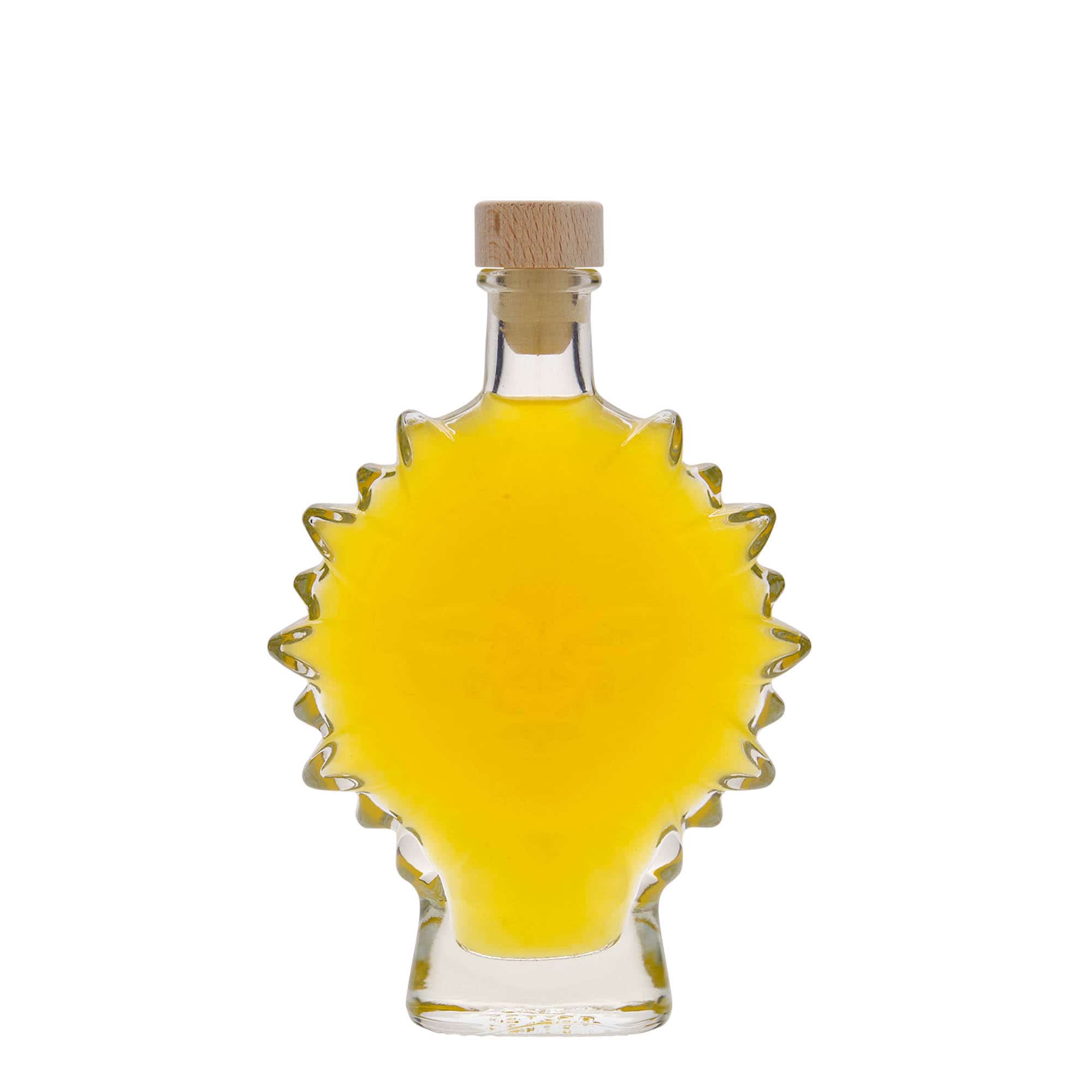 200 ml butelka szklana 'Słońce', zamknięcie: korek