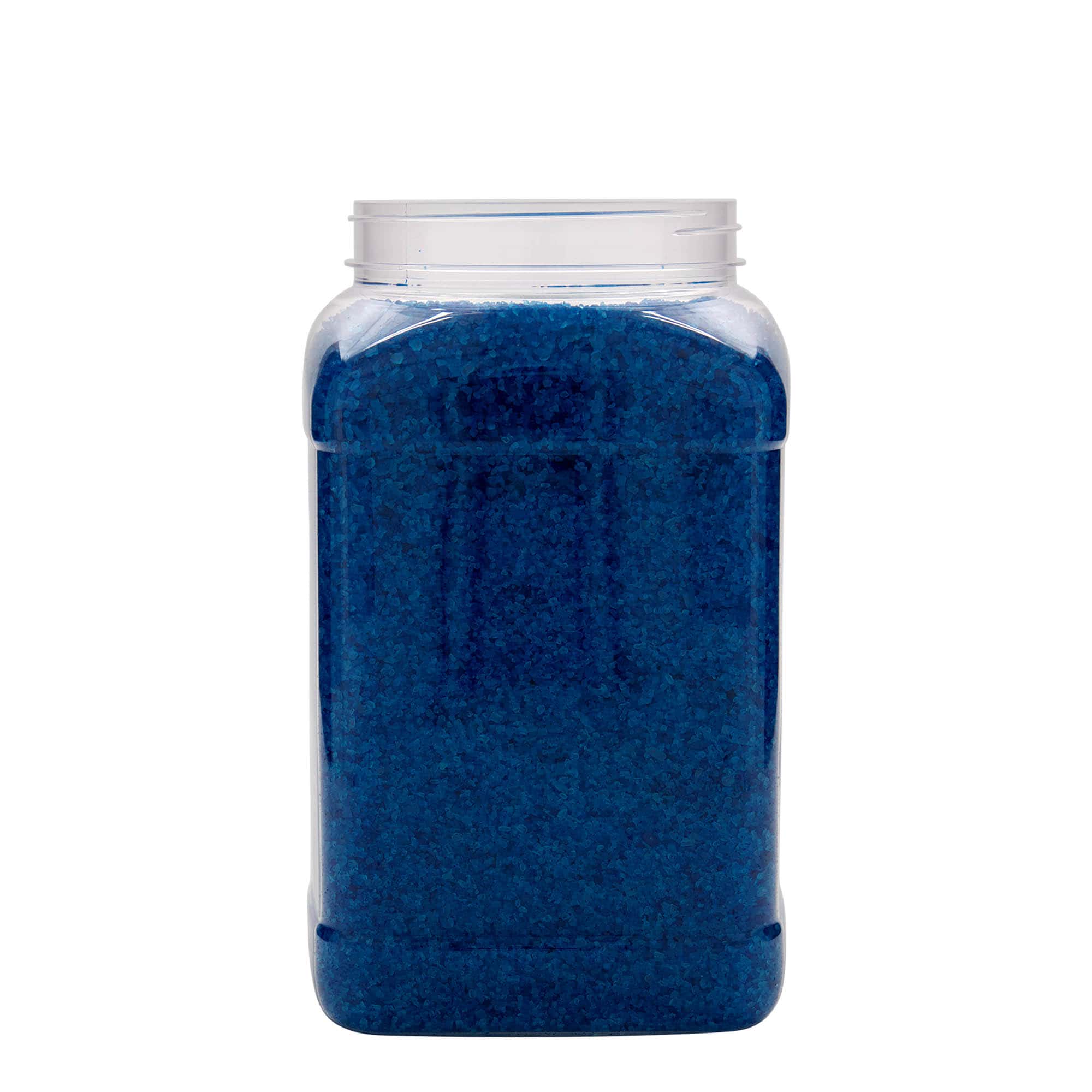 3000 ml słoiczek PET 'Dana', kwadratowy, kolor przezroczysty, zamknięcie: 110/400