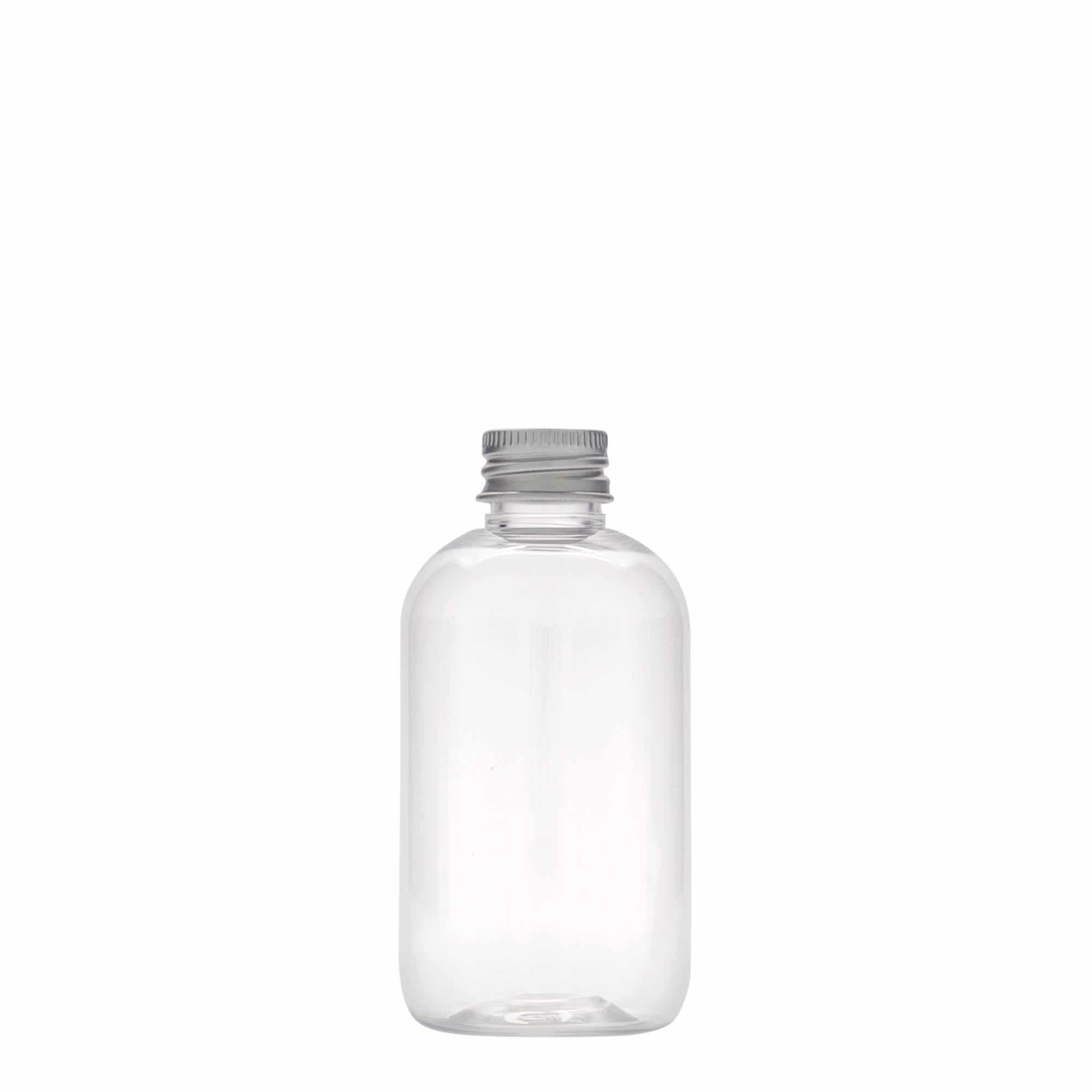 100 ml butelka PET 'Boston', tworzywo sztuczne, zamknięcie: GPI 20/410