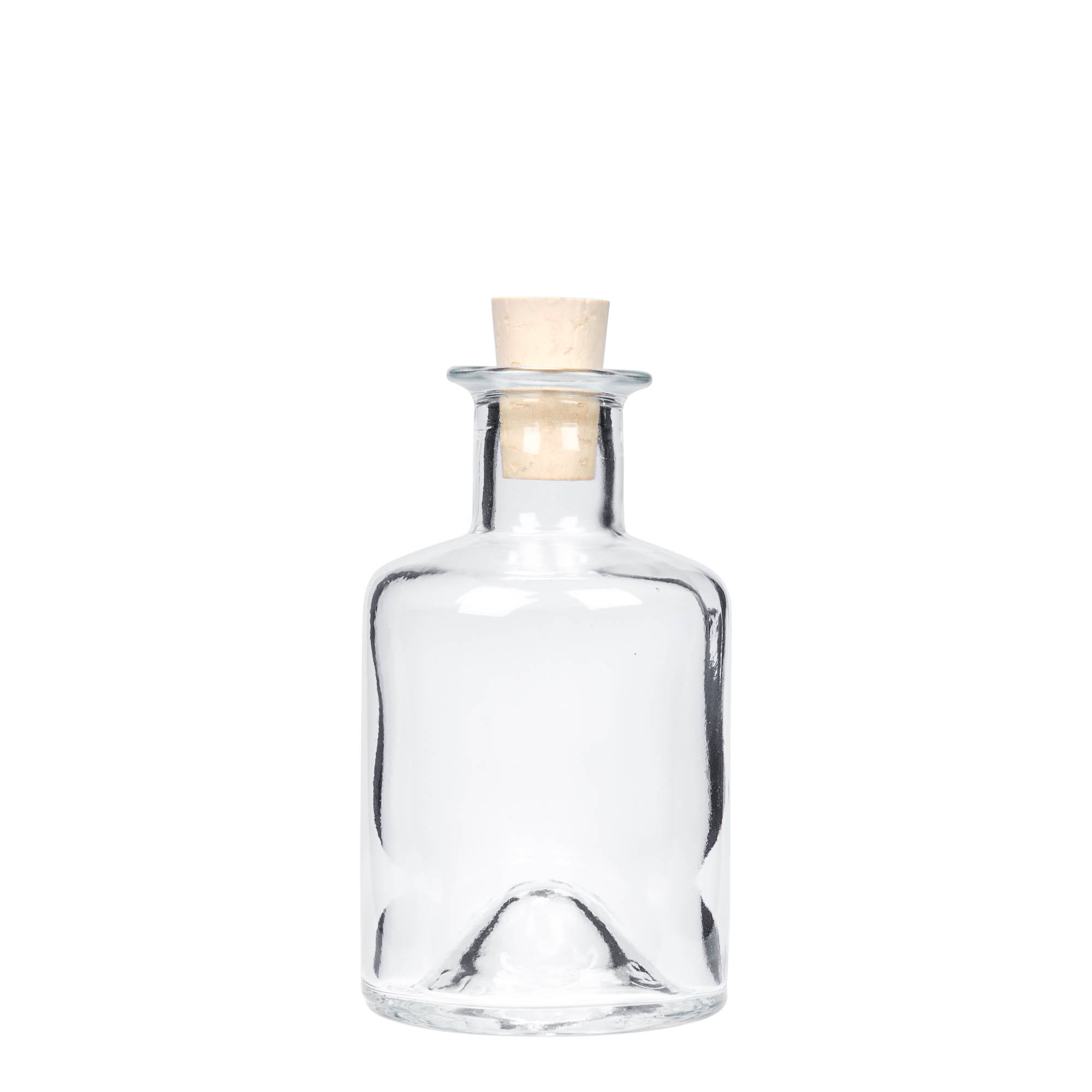 200 ml butelka szklana apteczna, wylot: korek 200 ml butelka szklana apteczna, wylot: korek