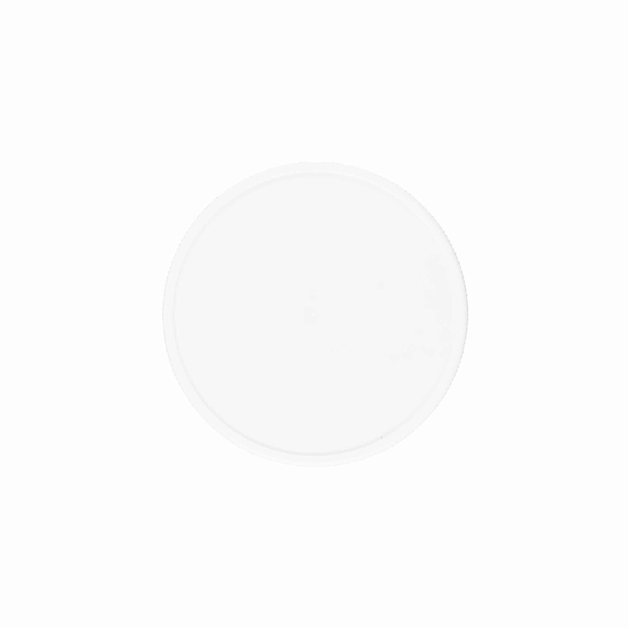 Zakrętka z gwintem 'Securilock' 80 mm, tworzywo sztuczne PP, biała