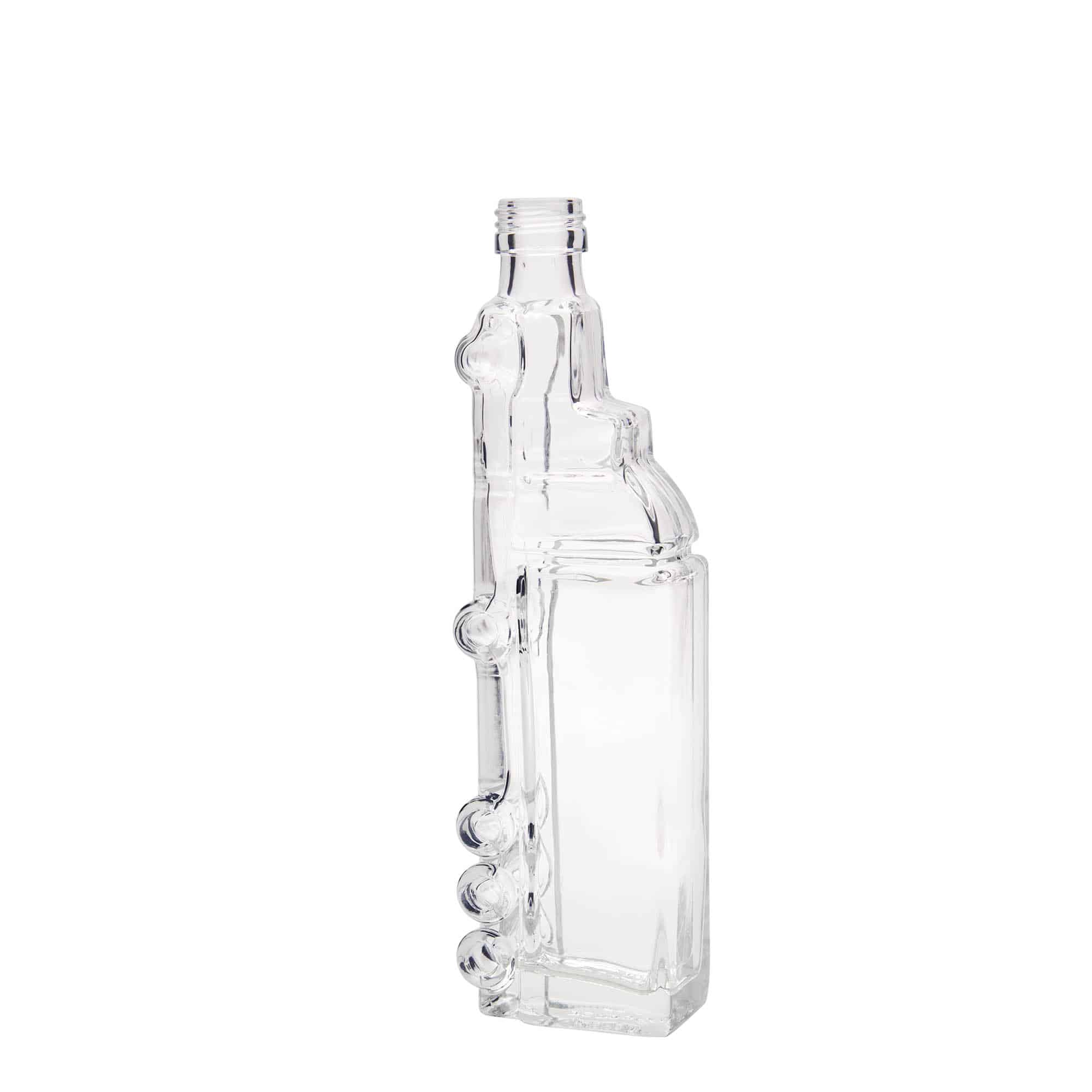 200 ml butelka szklana 'Ciężarówka', zamknięcie: PP 25