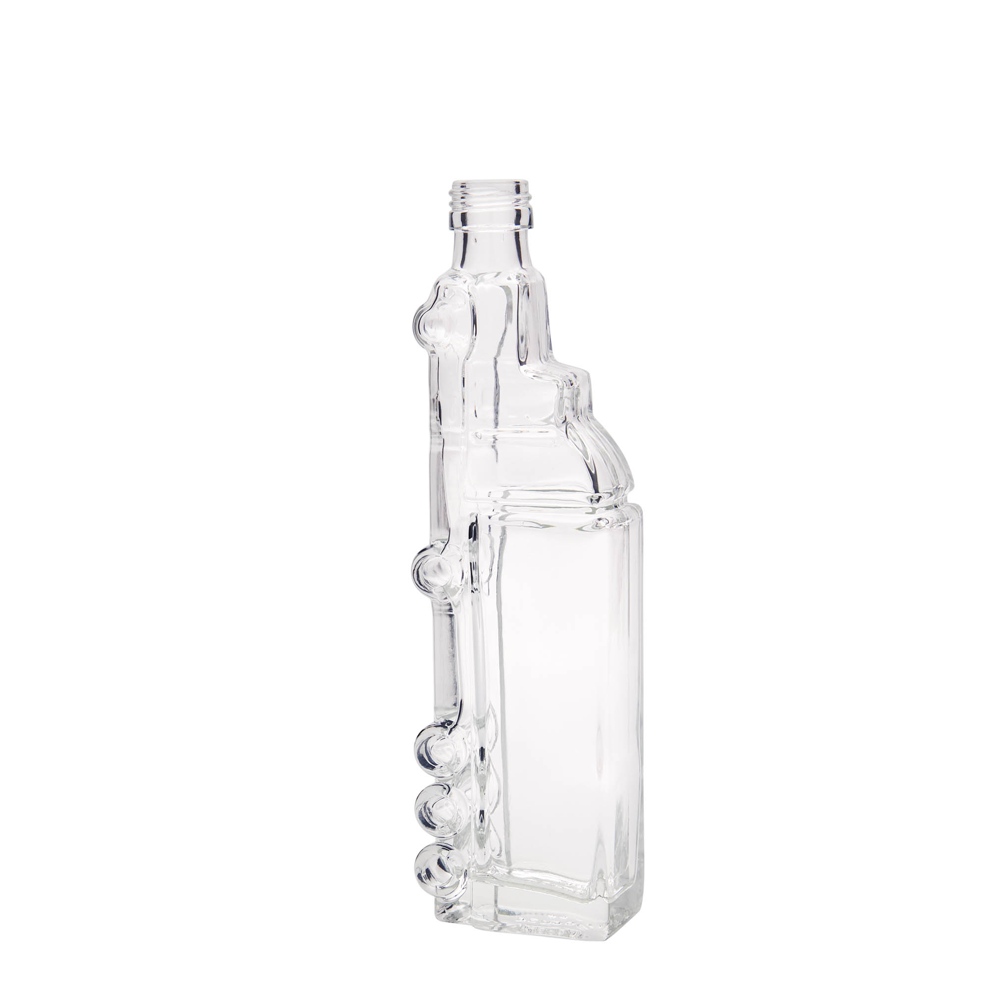 200 ml butelka szklana 'Ciężarówka', zamknięcie: PP 25