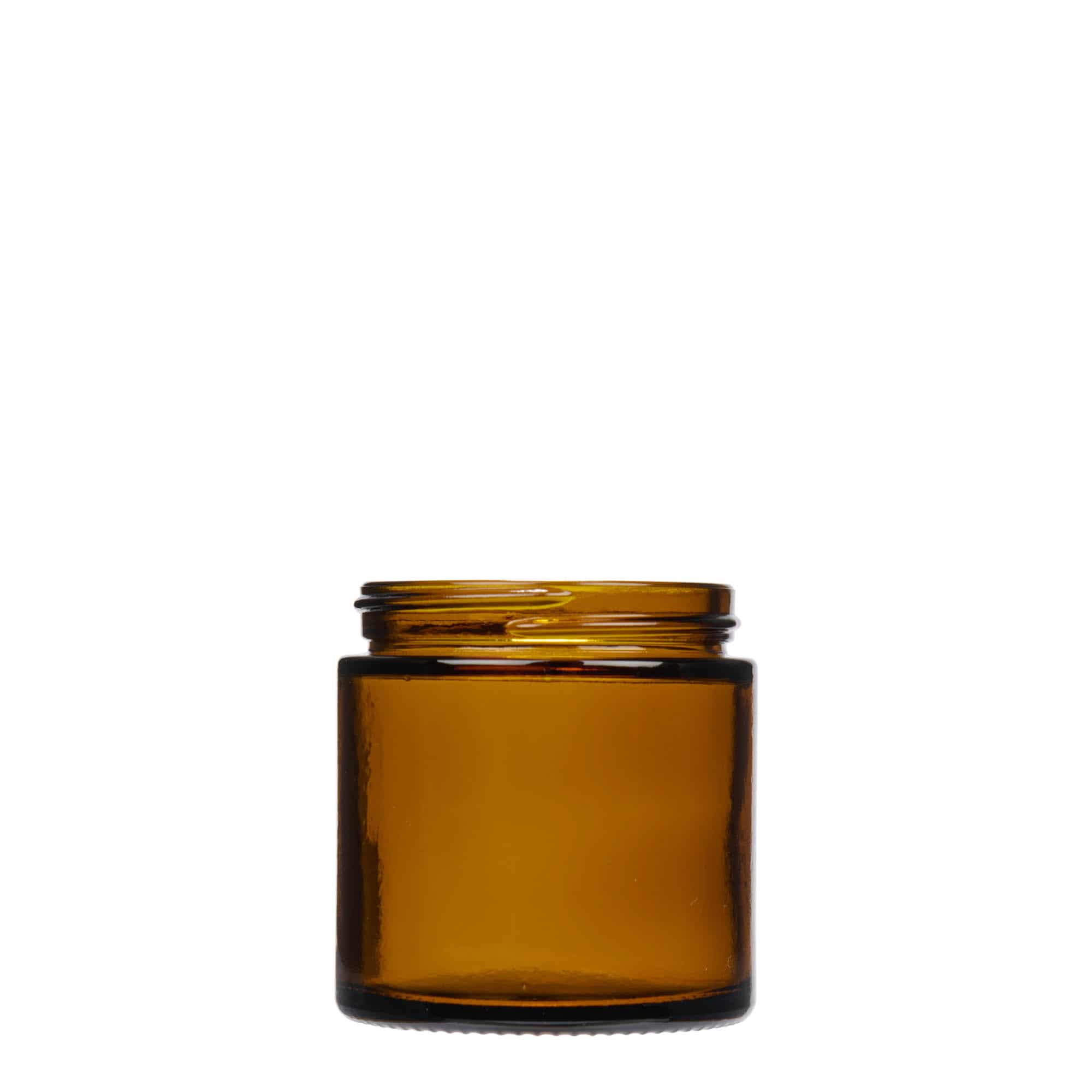 120 ml pojemnik na kosmetyki 'Brown Line', szkło, kolor brązowy, zamknięcie: zakrętka 120 ml pojemnik na kosmetyki 'Brown Line', szkło, kolor brązowy, zamknięcie: zakrętka