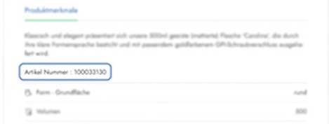 Gdzie znajdę numer artykułu? Gdzie znajdę numer artykułu?