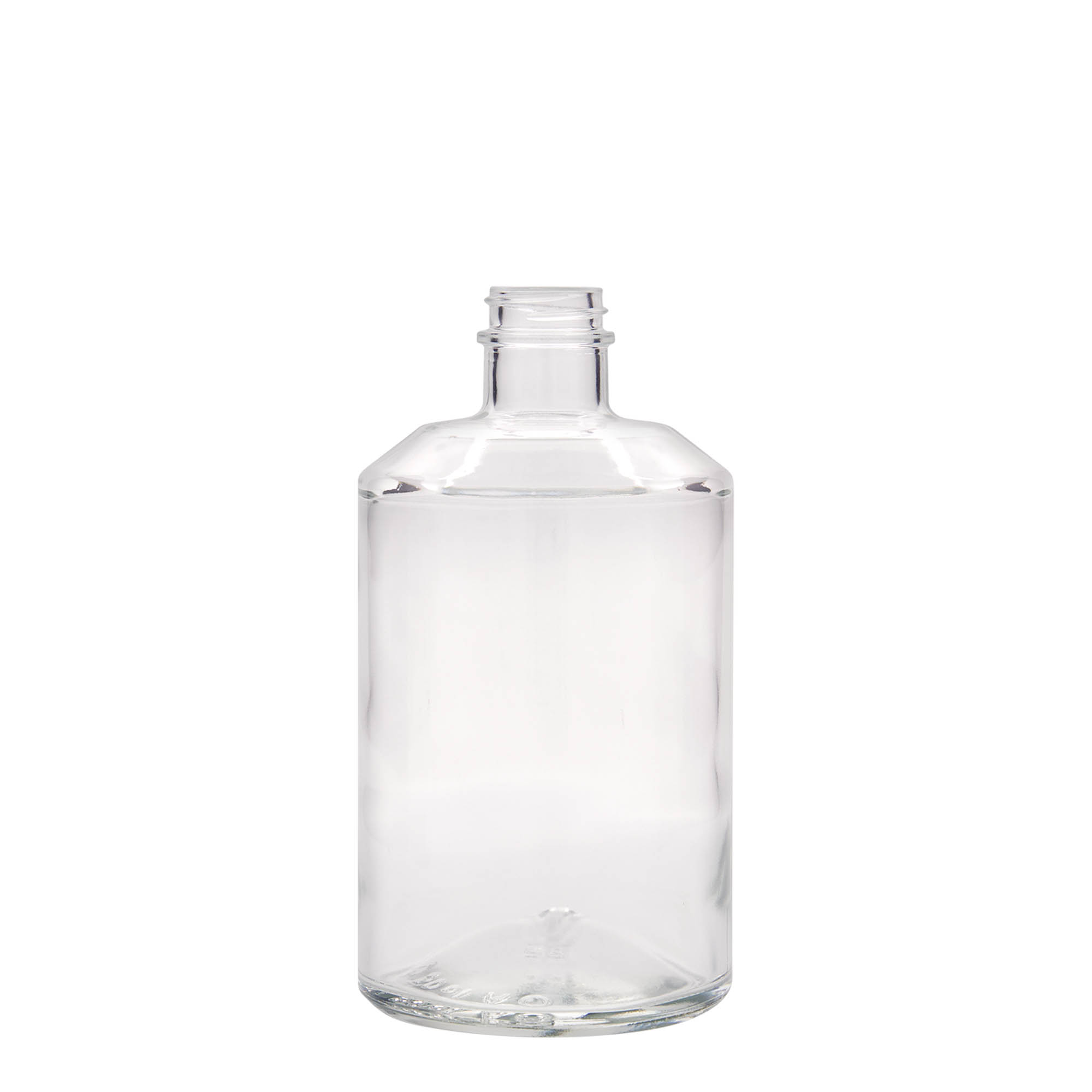 Butelka szklana 500 ml 'Hella', gwint: GPI 28 Butelka szklana 500 ml 'Hella', gwint: GPI 28
