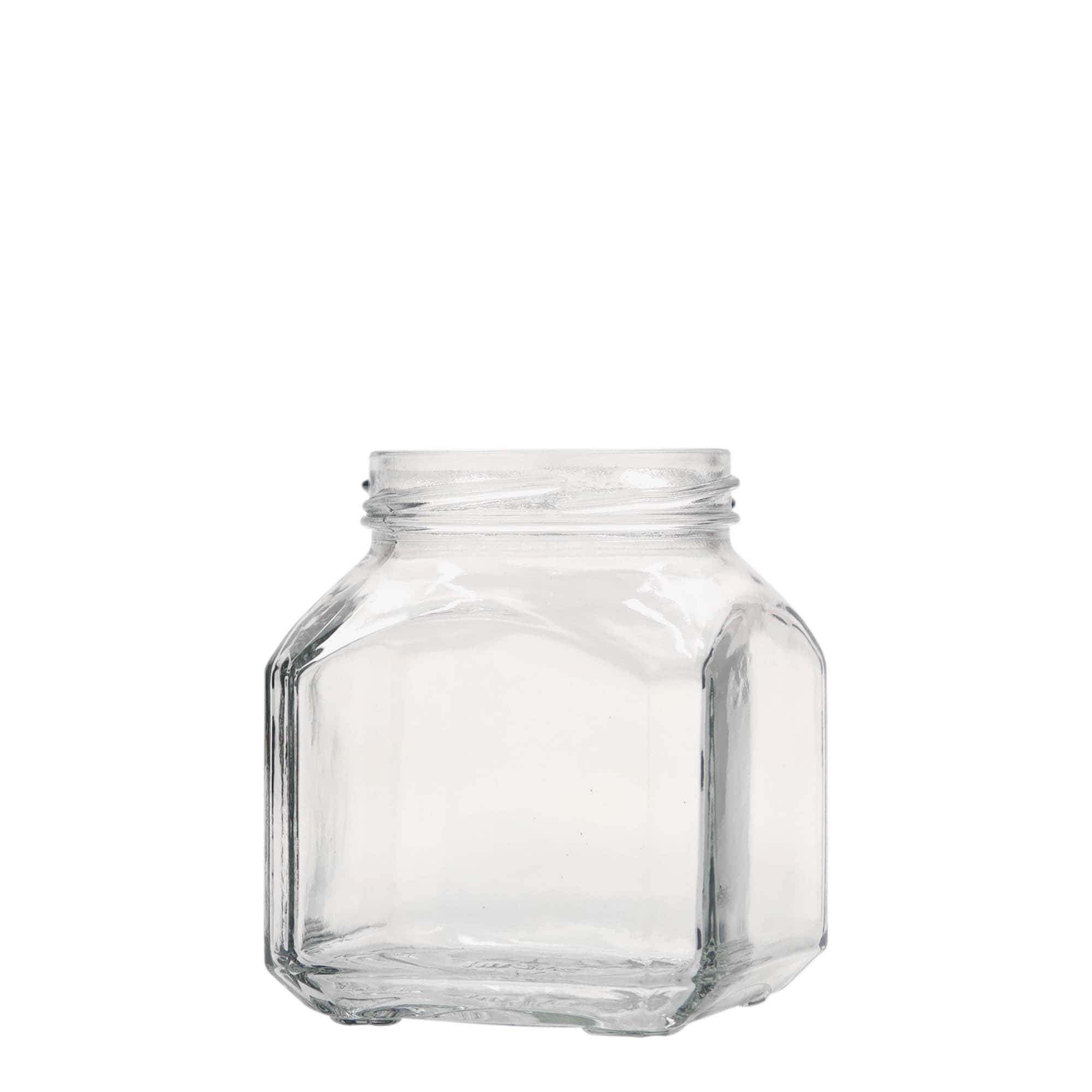 314 ml sześcienny słoik 'Mailand', gwint: Twist-Off (TO 63)