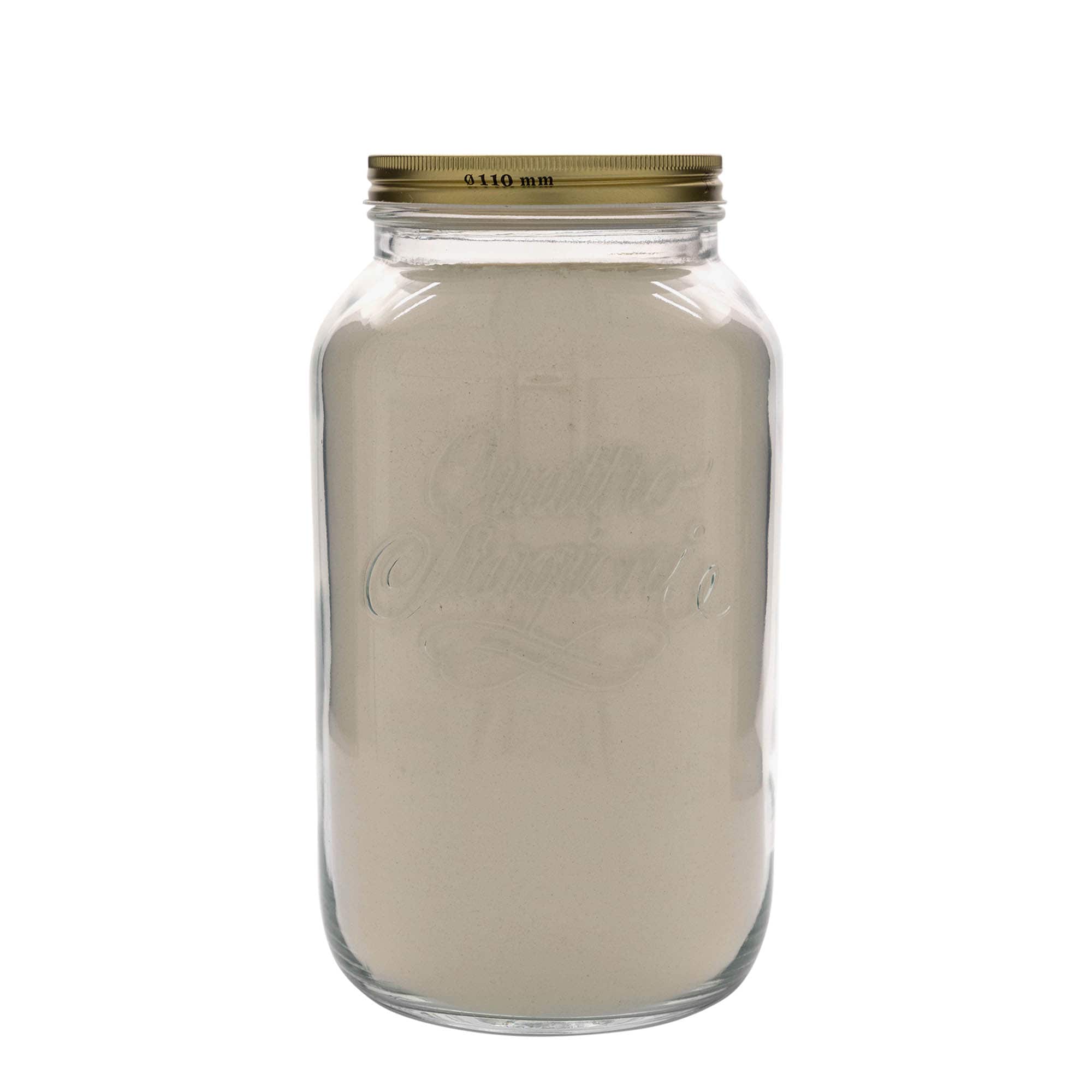 3800 ml słoik 'Quattro Stagioni', zamknięcie: zakrętka
