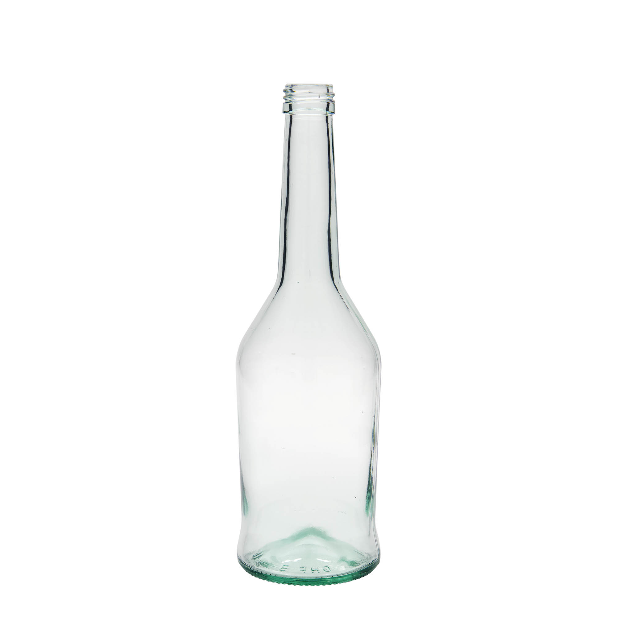 500 ml butelka szklana, butelka na alkohol, szyjka: PP 28