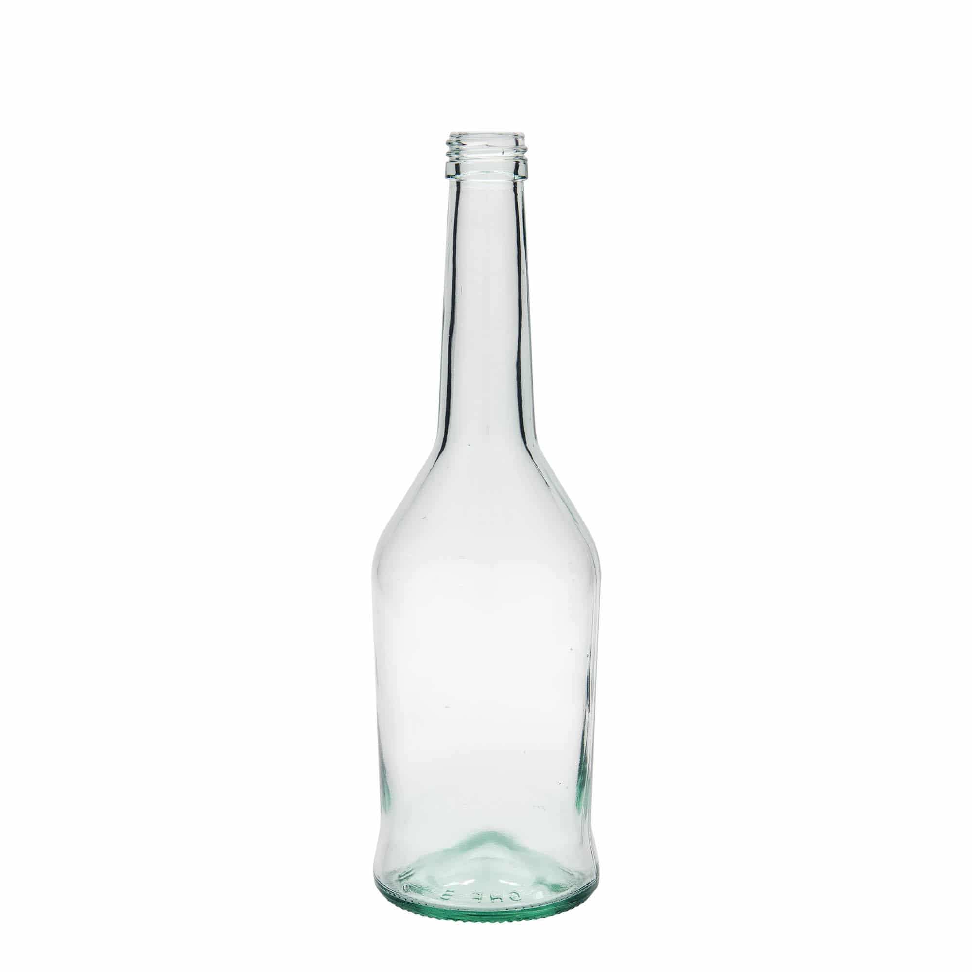 500 ml butelka szklana, butelka na alkohol, szyjka: PP 28