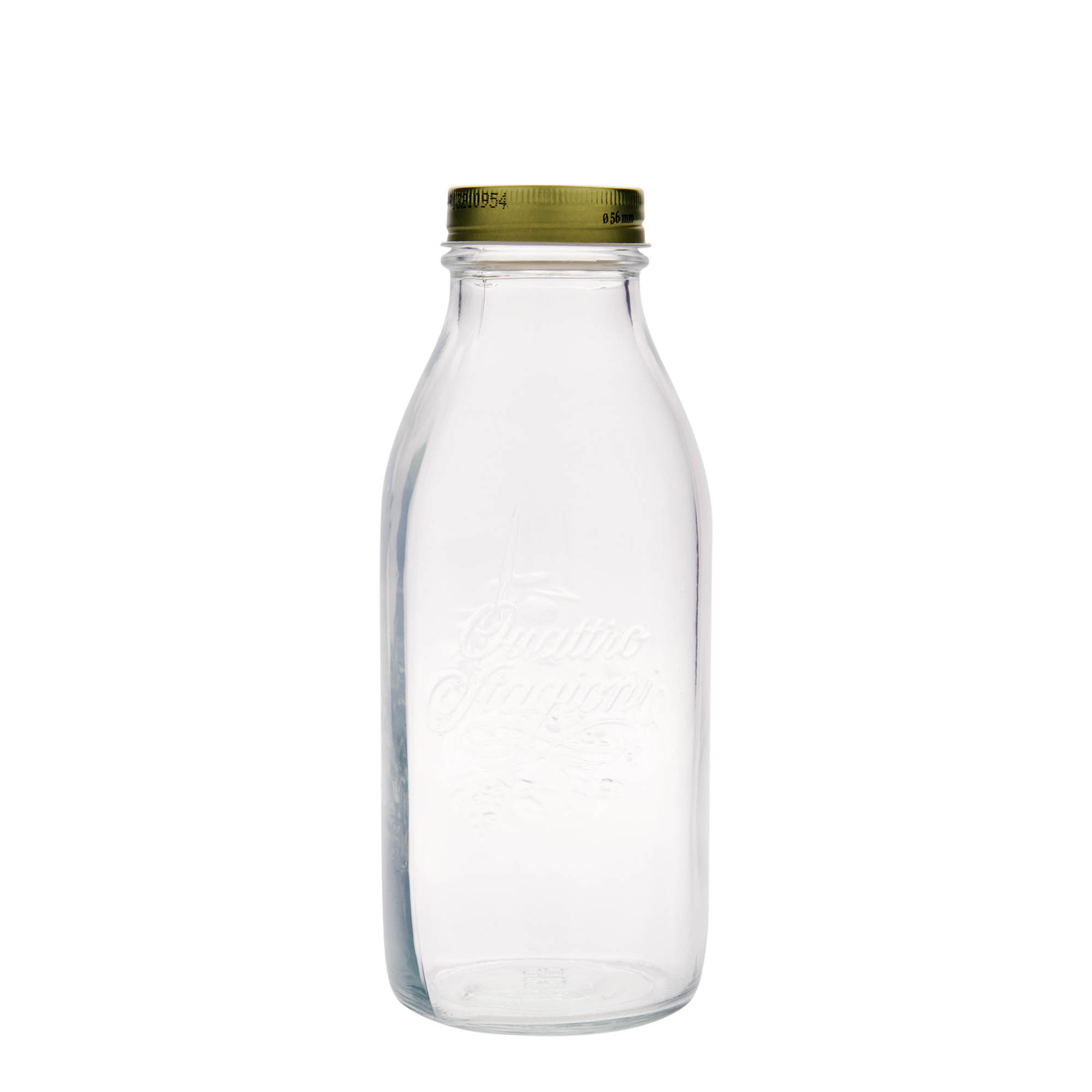 1.000 ml butelka szklana 'Quattro Stagioni', wylot: zakrętka na gwint 1.000 ml butelka szklana 'Quattro Stagioni', wylot: zakrętka na gwint