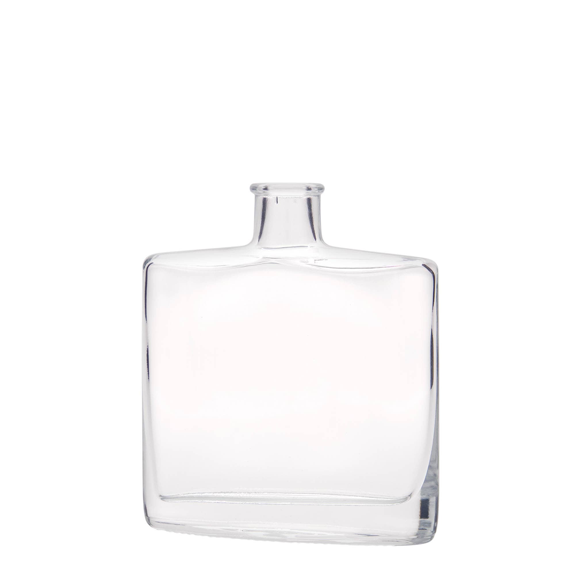 Butelka szklana 200 ml „Zorbas”, owalna, szyjka: korek Butelka szklana 200 ml „Zorbas”, owalna, szyjka: korek