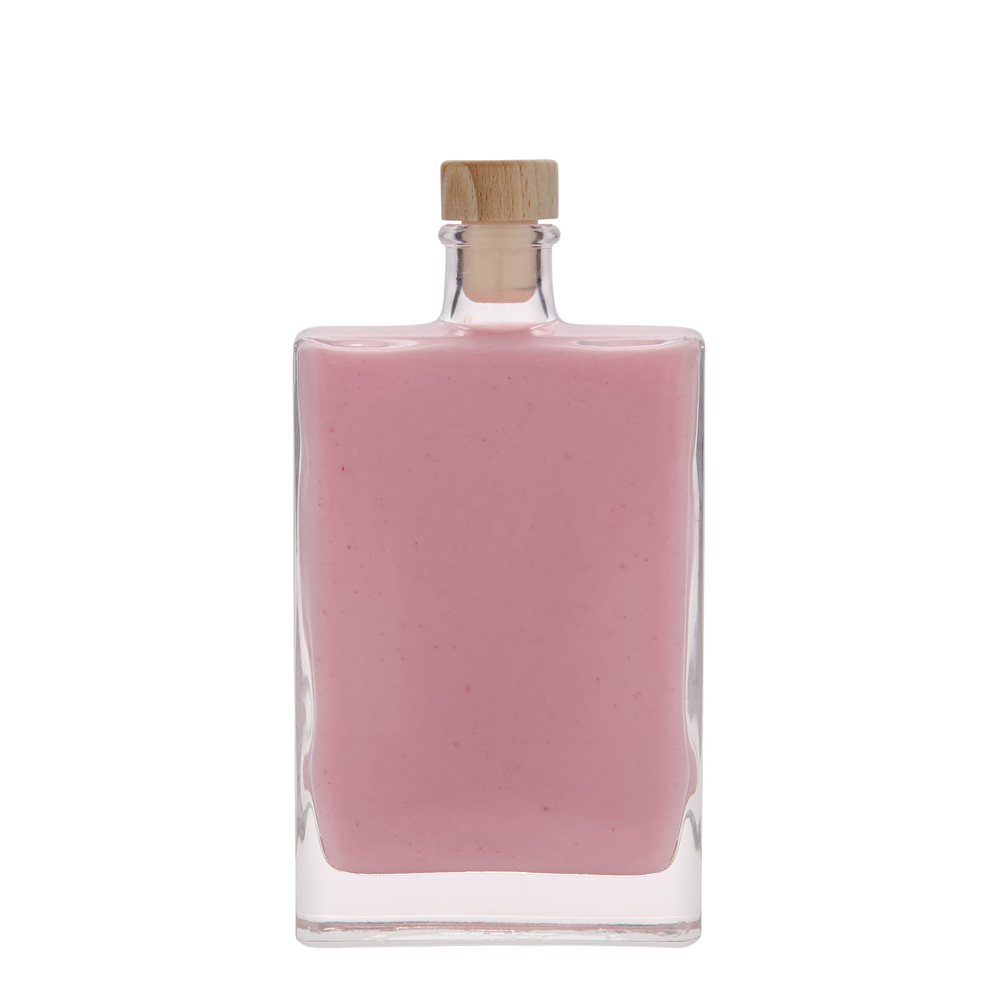 350 ml butelka szklana 'Julia', prostokątna, otwór: korek 350 ml butelka szklana 'Julia', prostokątna, otwór: korek