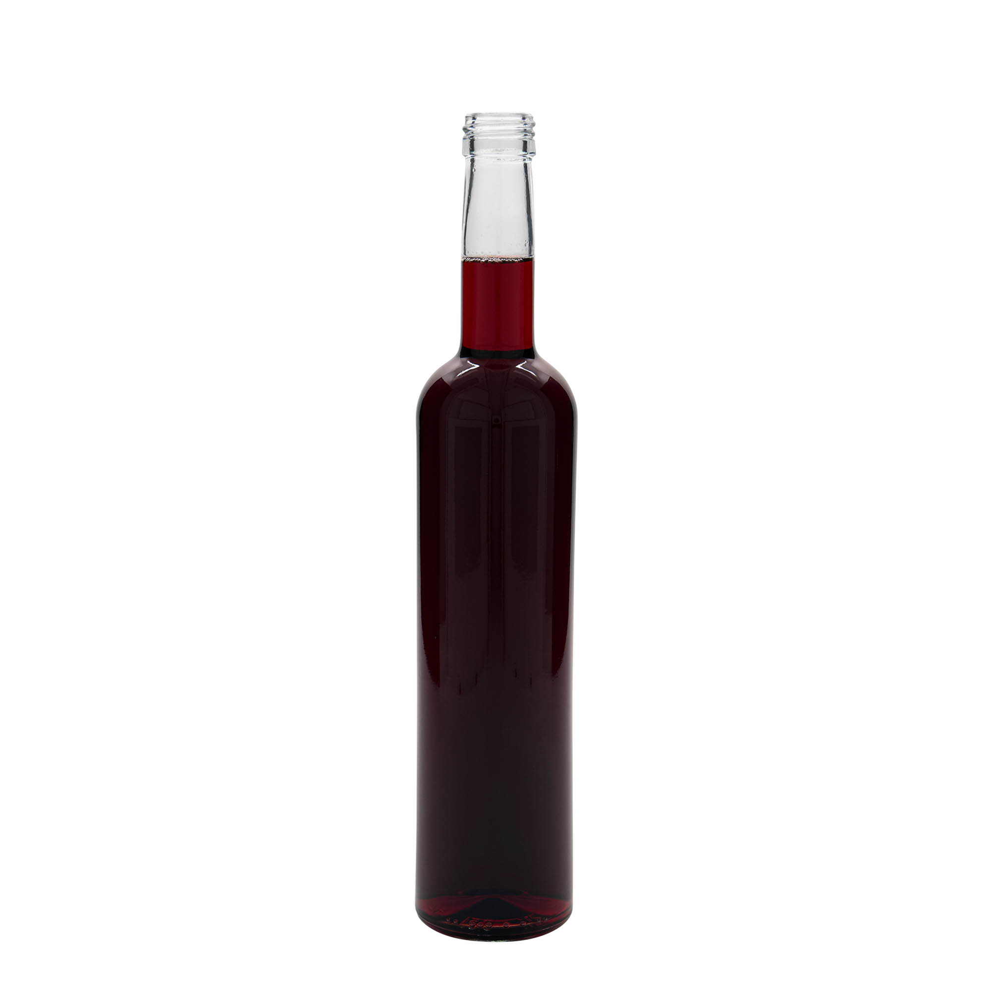 500 ml butelka szklana 'Bordeaux', gwint: PP 28 500 ml butelka szklana 'Bordeaux', gwint: PP 28