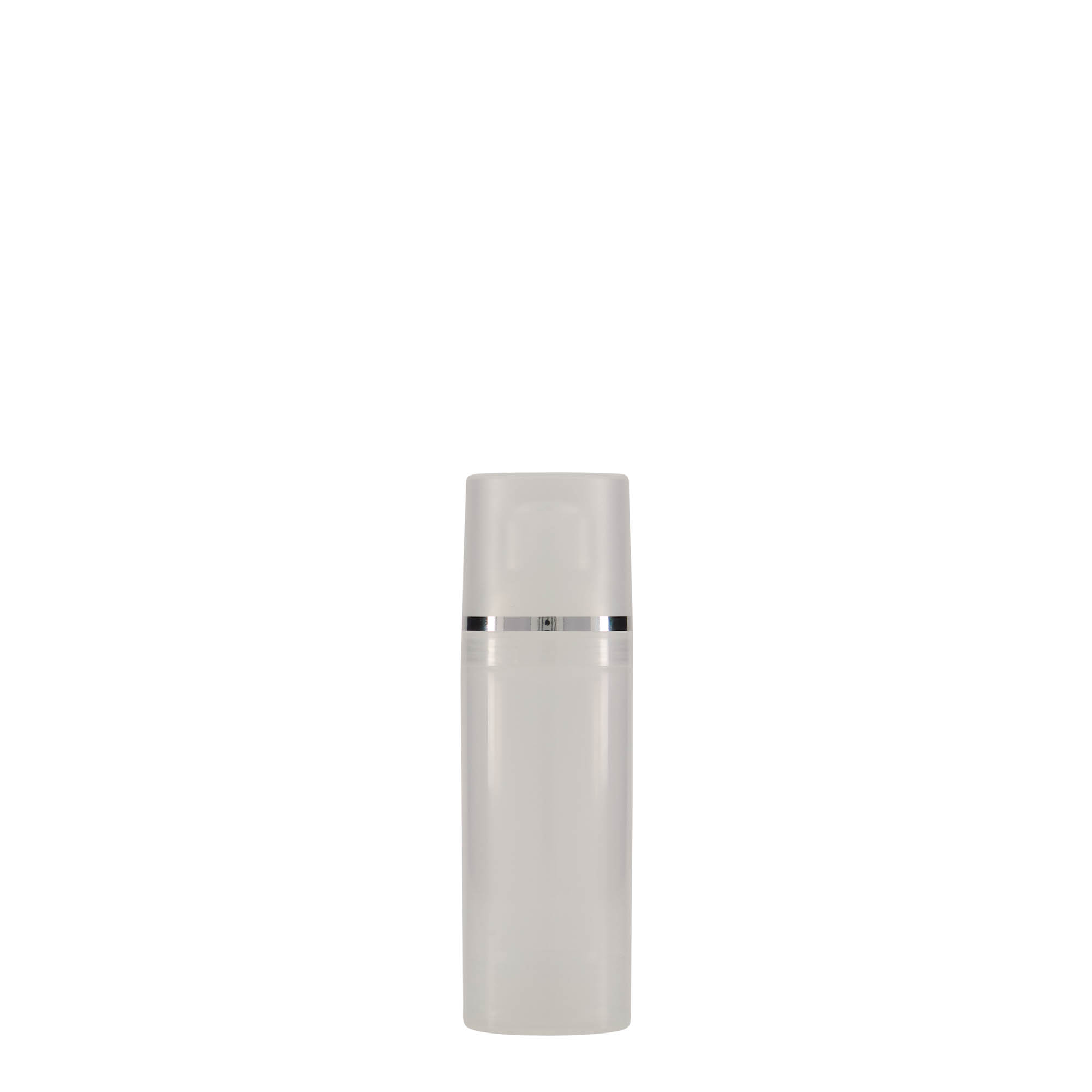 50 ml dozownik bezpowietrzny 'Mezzo', tworzywo sztuczne PP, naturalny 50 ml dozownik bezpowietrzny 'Mezzo', tworzywo sztuczne PP, naturalny