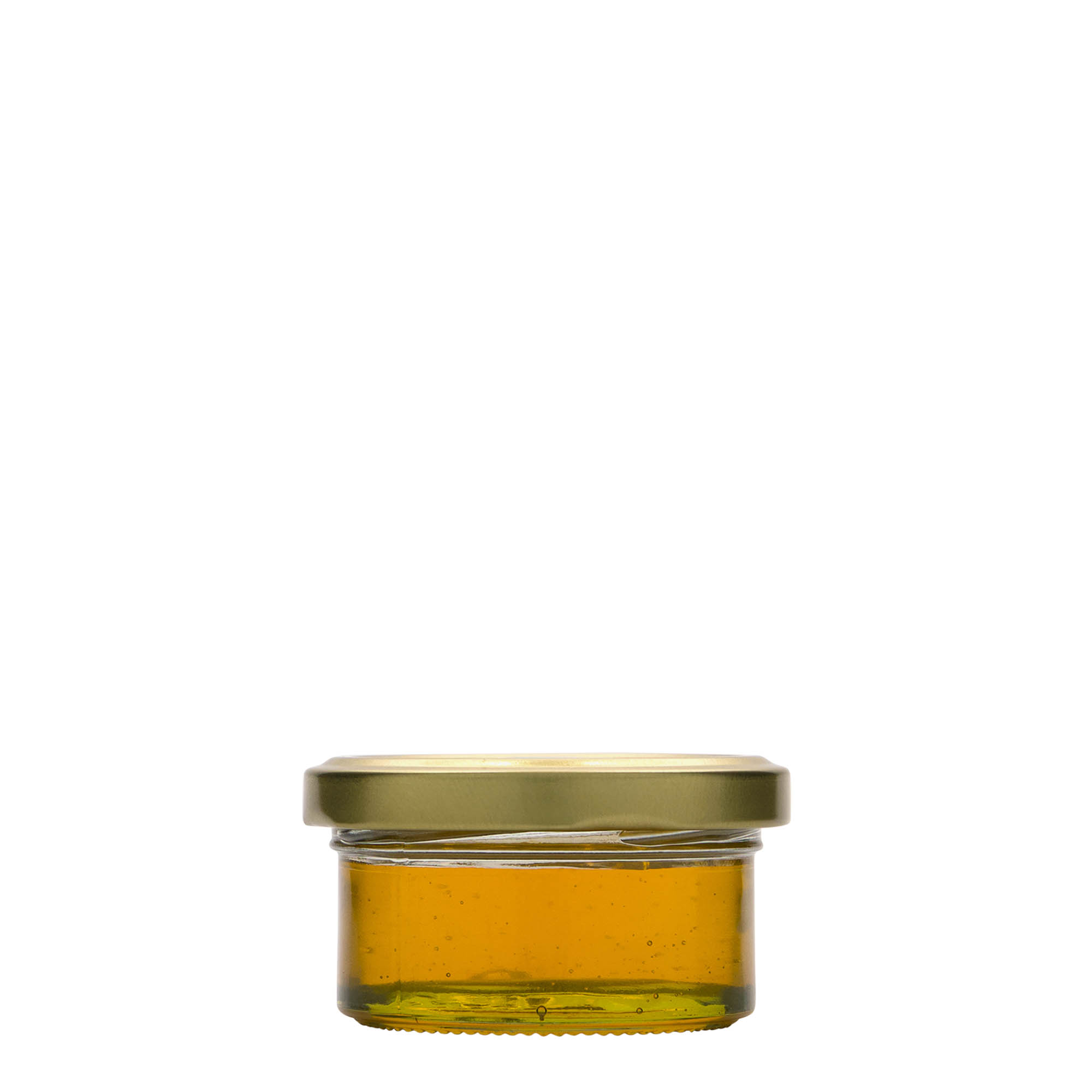 70 ml płaski słoik z szerokim wylotem, zakrętka typu Twist-Off (TO 66)
