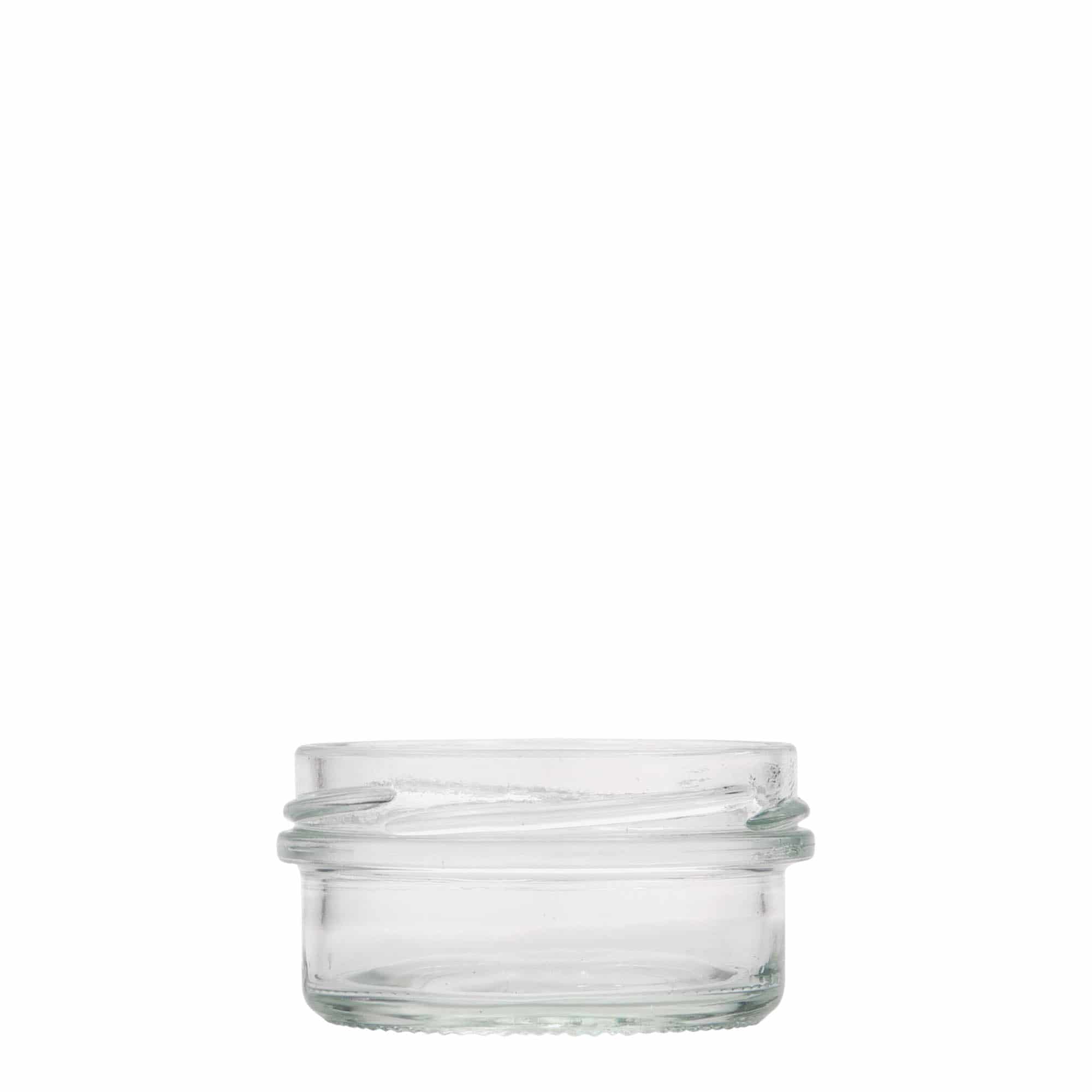 65 ml płaski słoik z szerokim otworem, gwint: Twist-Off (TO 66) 65 ml płaski słoik z szerokim otworem, gwint: Twist-Off (TO 66)