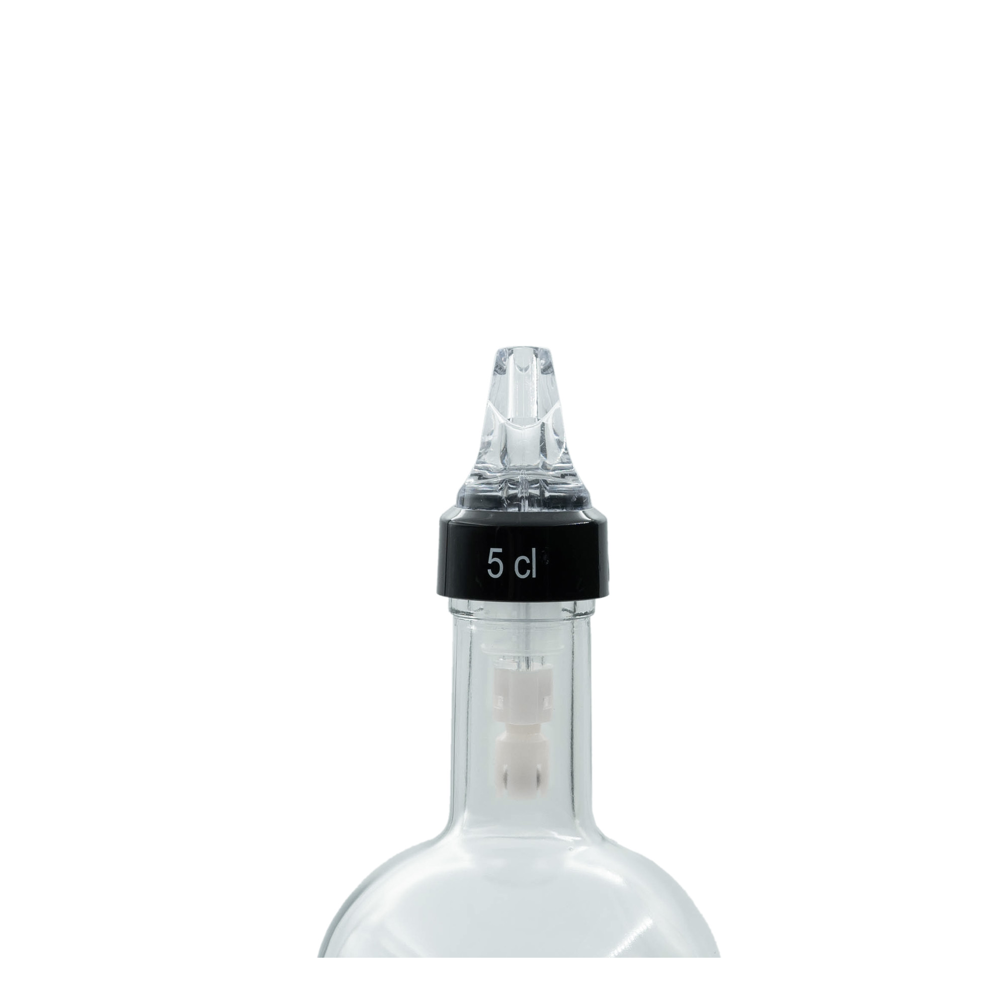 Dozownik „Auto Pour” 5 cl, tworzywo sztuczne PE, przezroczysty Dozownik „Auto Pour” 5 cl, tworzywo sztuczne PE, przezroczysty