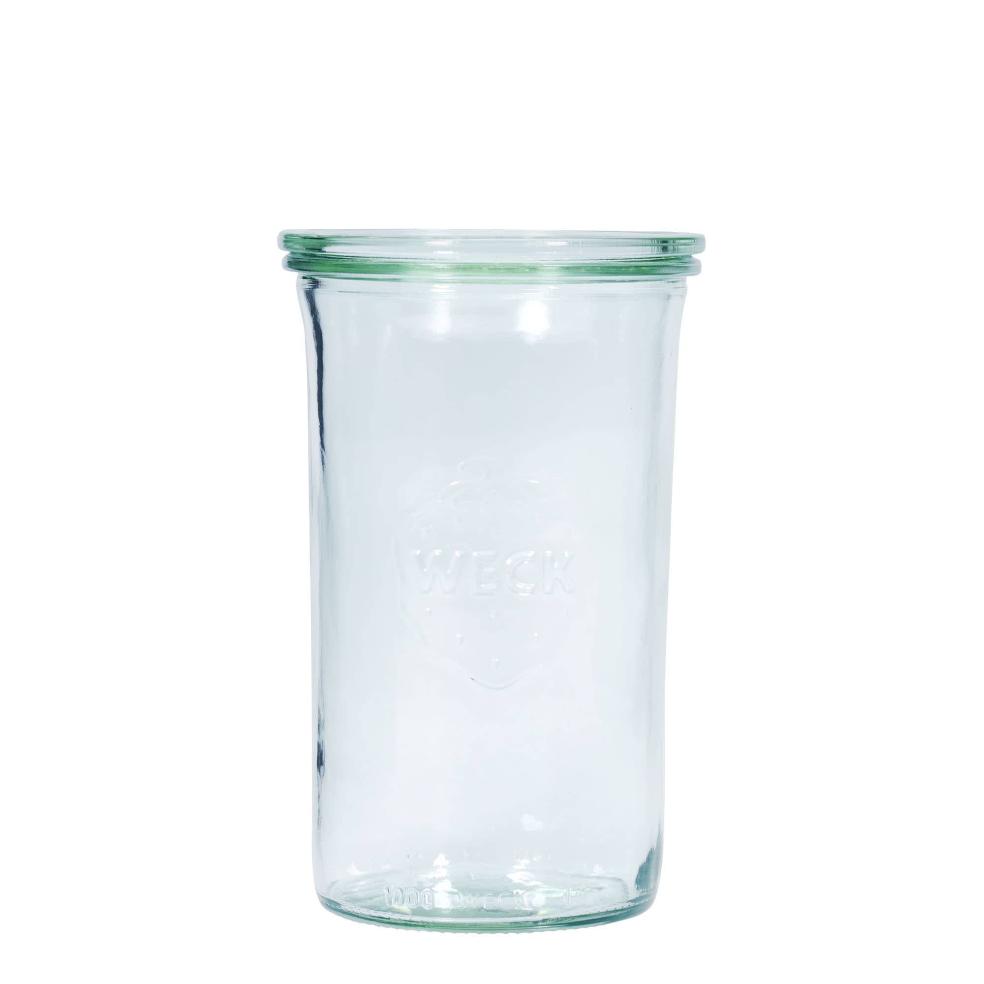1000 ml słoik prosty WECK, zamknięcie: krawędź okrągła