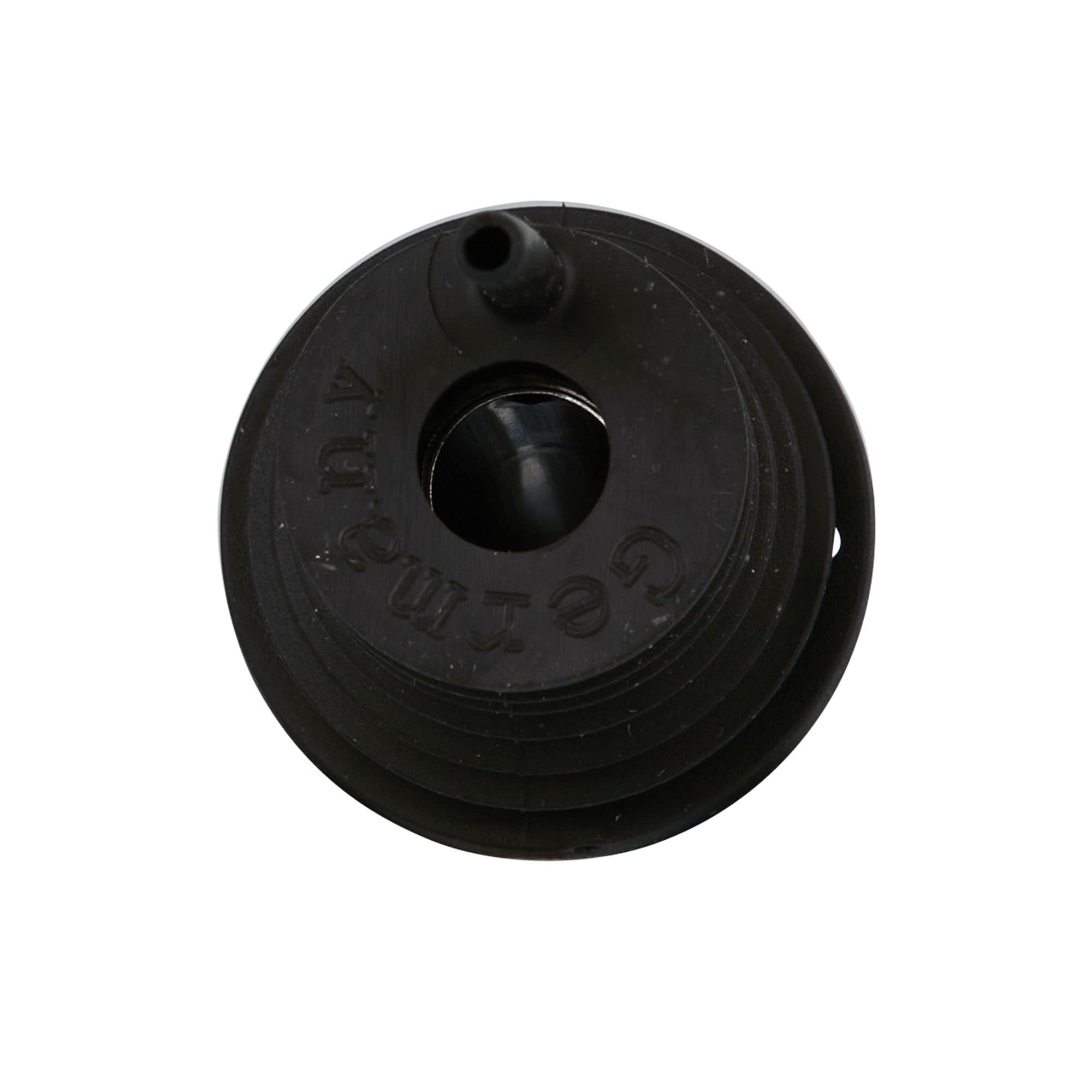 Dozownik Inox z welwetowym kołnierzem, stal nierdzewna, srebrny