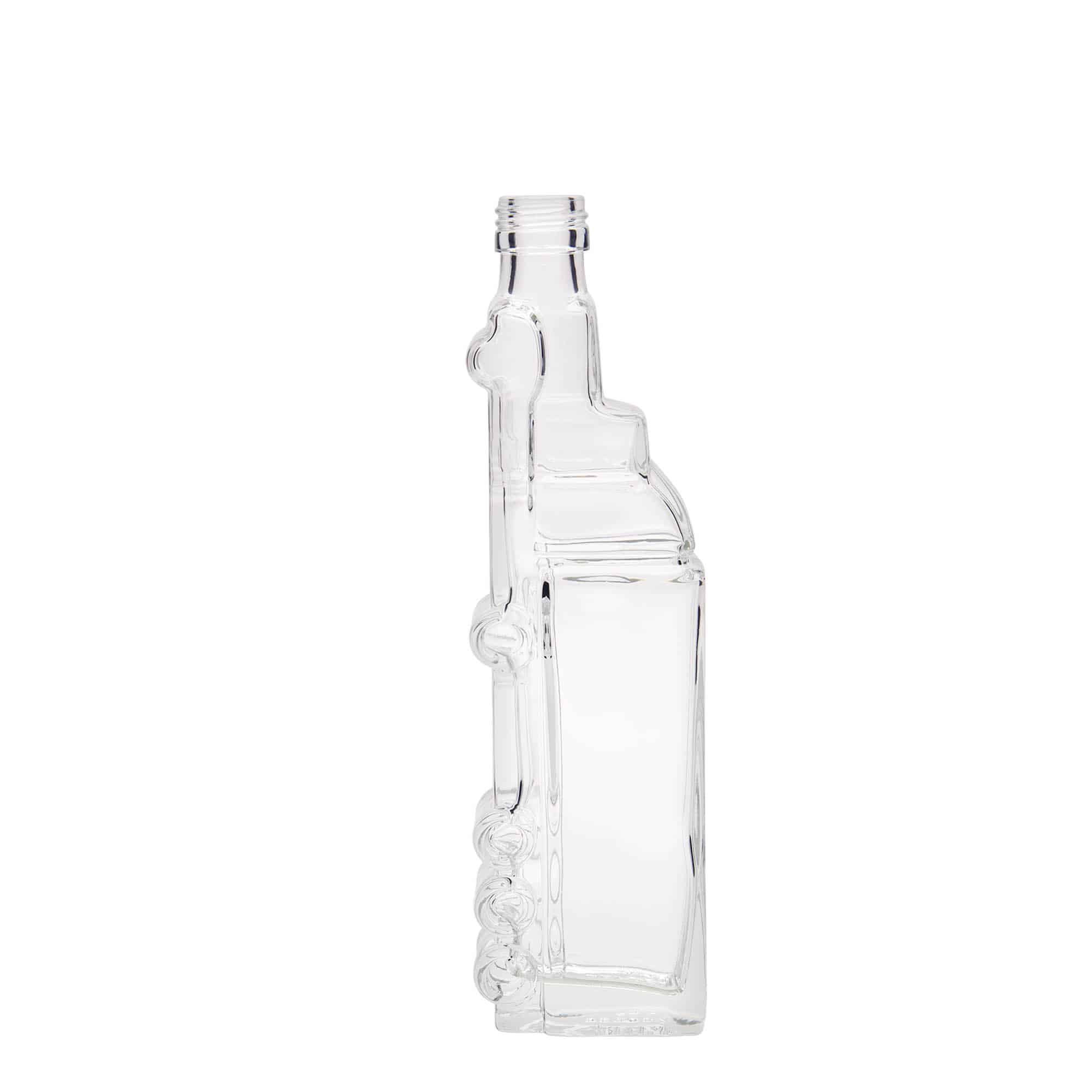 200 ml butelka szklana 'Ciężarówka', zamknięcie: PP 25