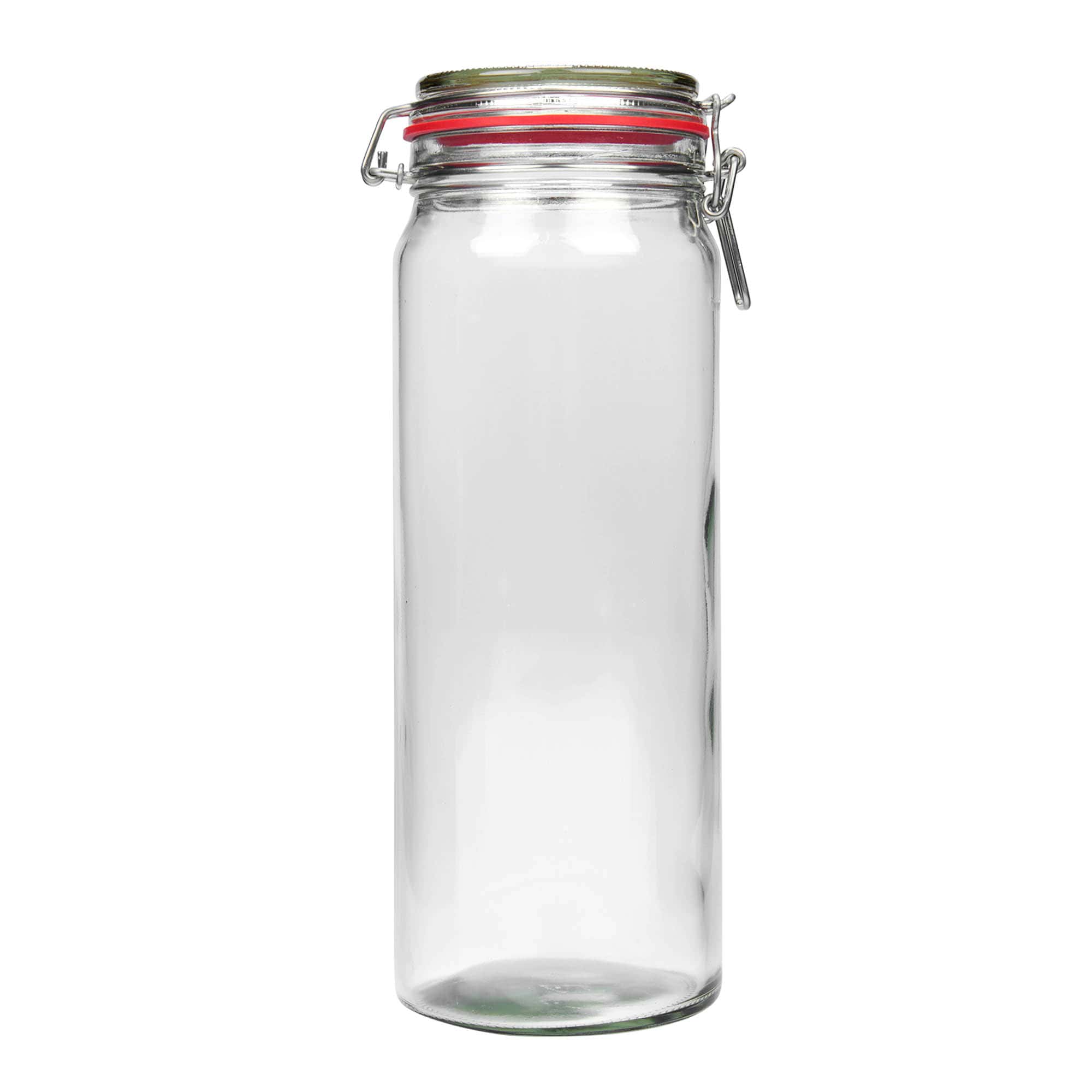 2160 ml słoik z zamknięciem pałąkowym , zamknięcie: Zamknięcie pałąkowe