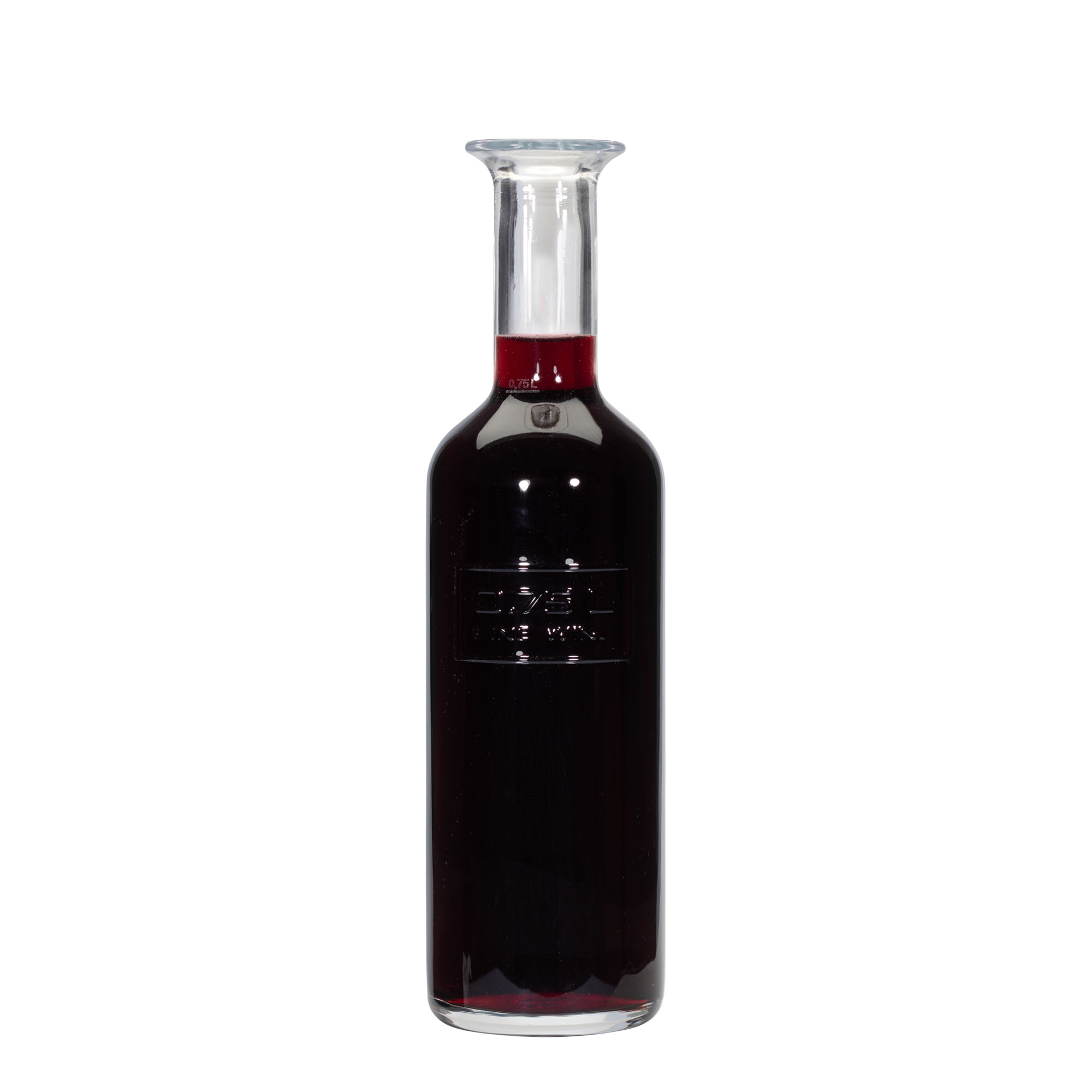 750 ml butelka szklana „Optima Fine Wine”, otwór: korek 750 ml butelka szklana „Optima Fine Wine”, otwór: korek