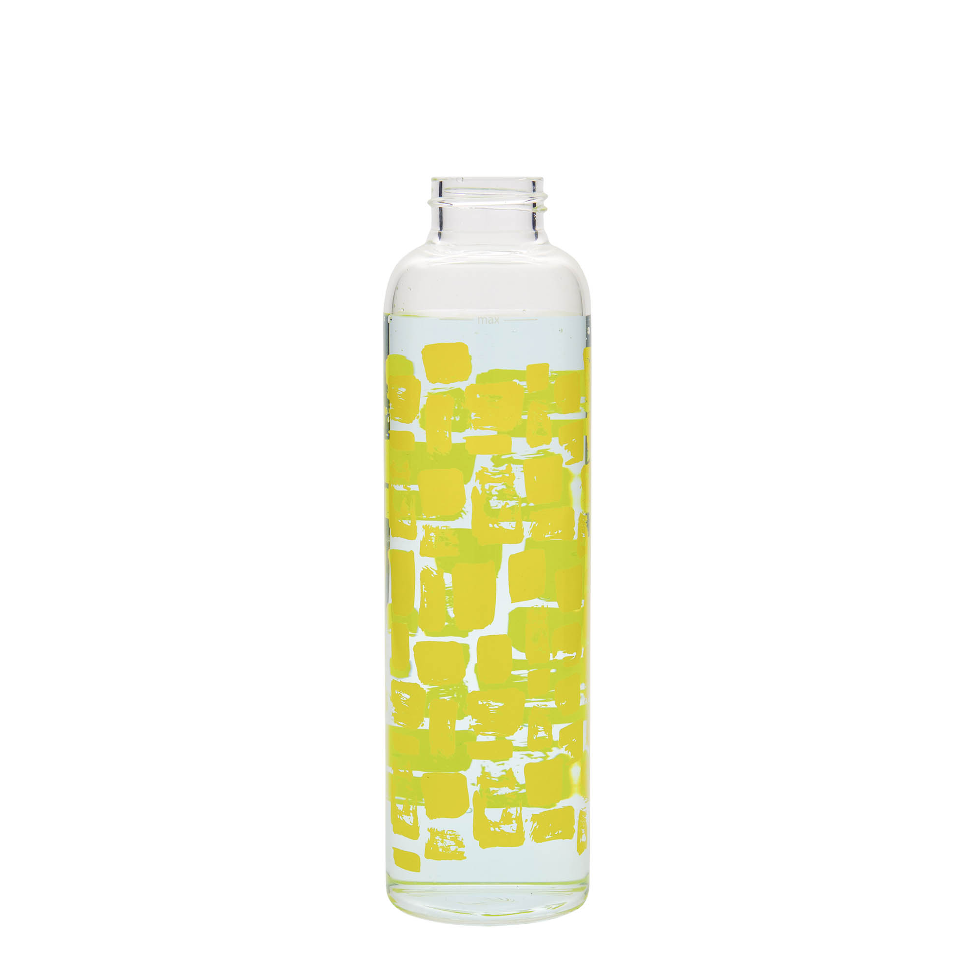 500 ml butelka do picia „Perseus - Żółte prostokąty”, otwór: zakrętka na gwint