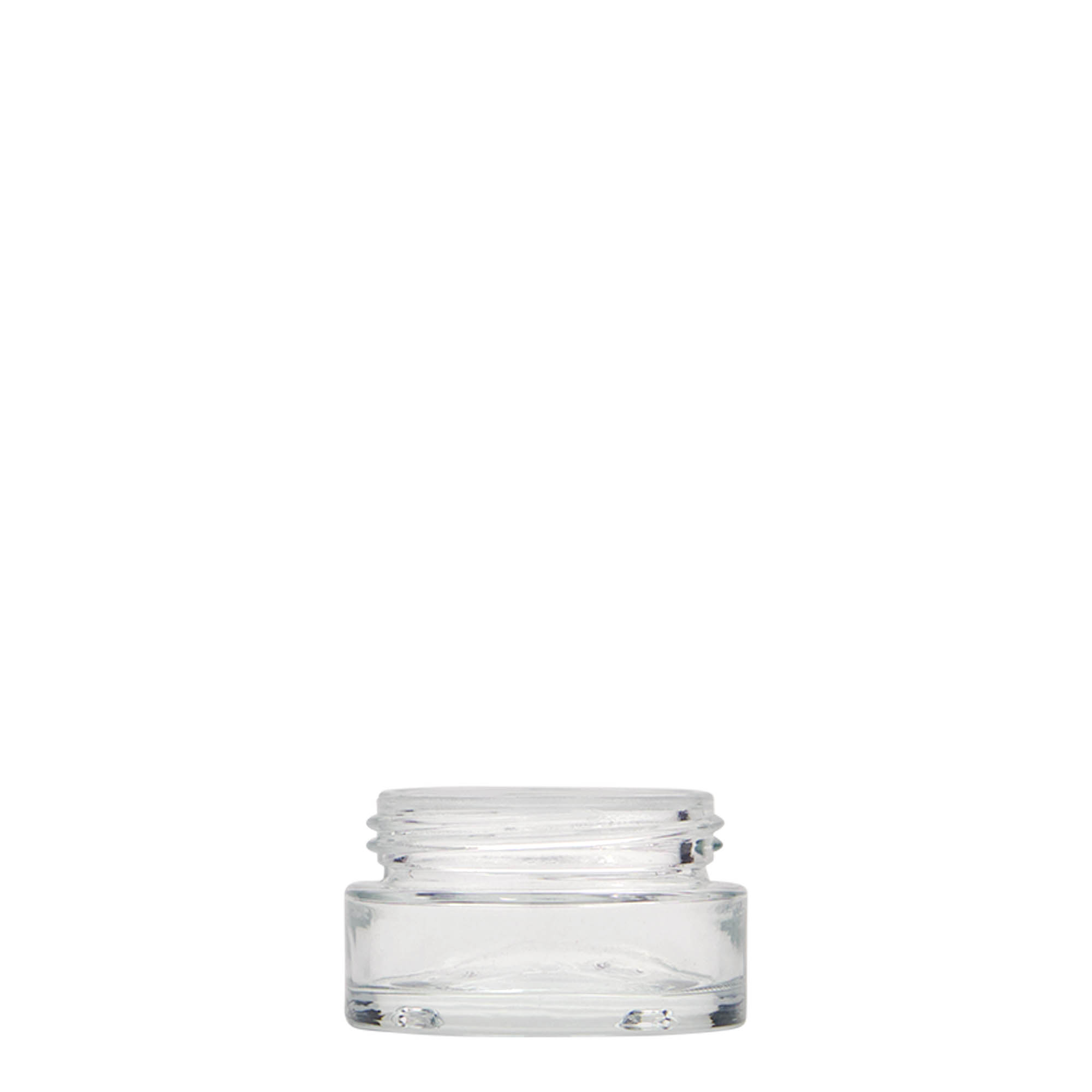 15 ml słoik „Clear Edition”, szkło, wylot: zakrętka na gwint