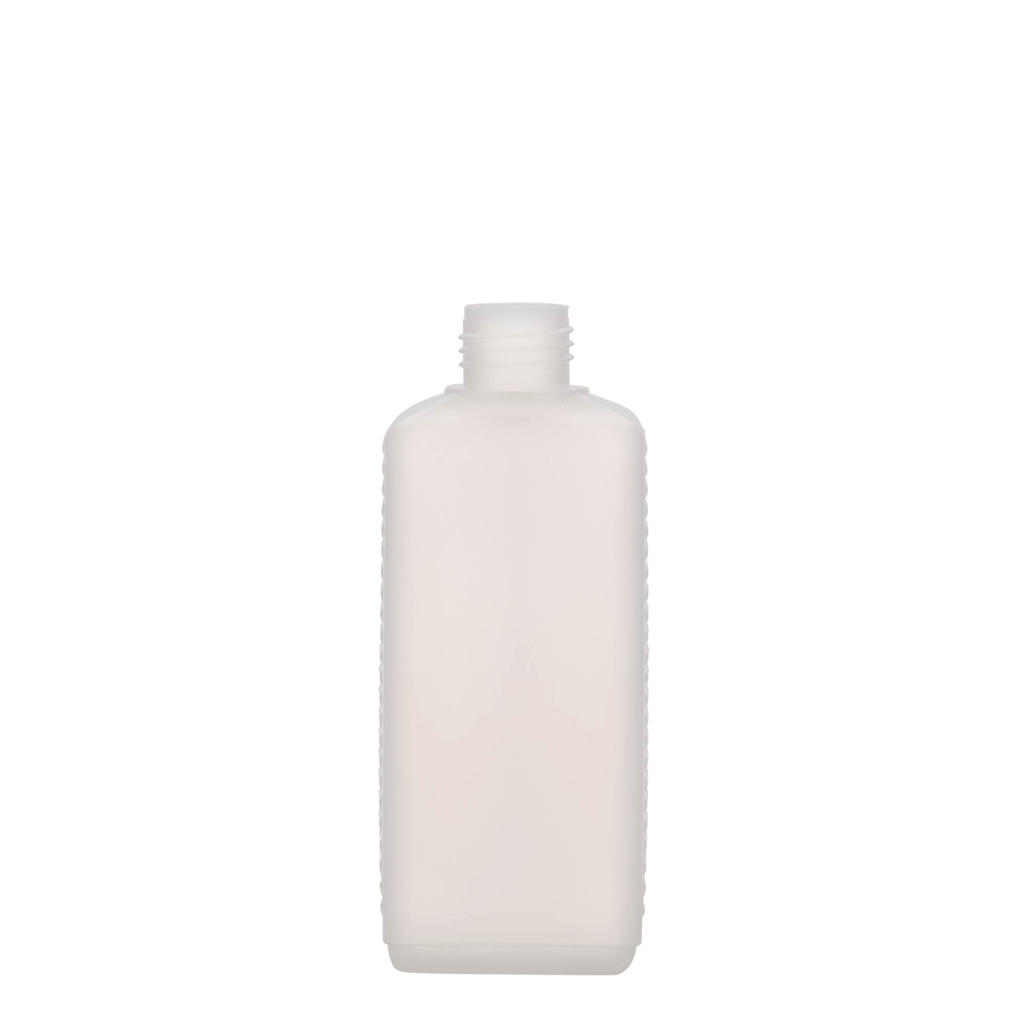 250 ml kanister, prostokątny, tworzywo sztuczne HDPE, naturalny, gwint: DIN 25 EPE 250 ml kanister, prostokątny, tworzywo sztuczne HDPE, naturalny, gwint: DIN 25 EPE