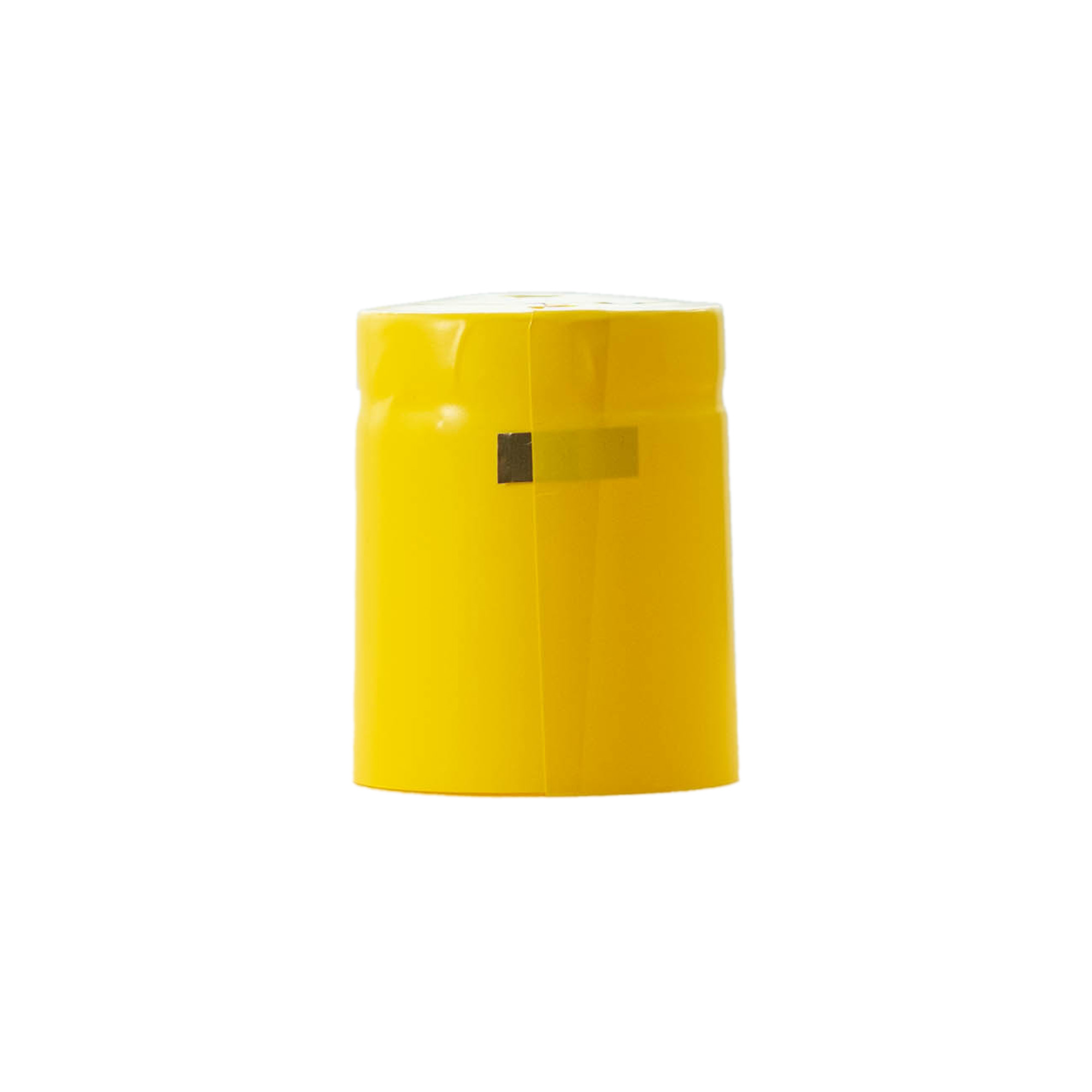 Kapsel termokurczliwa 32x41, tworzywo sztuczne PVC, żółta