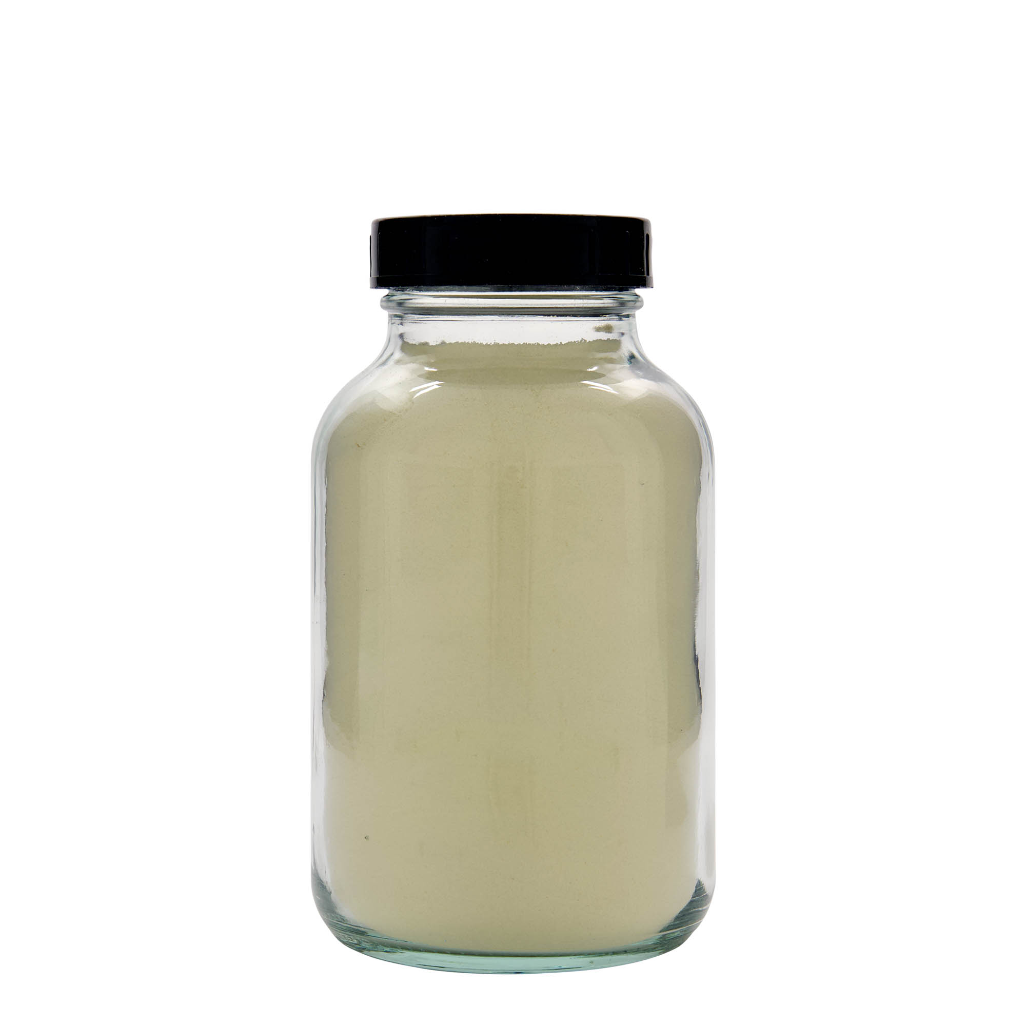 1.000 ml słoik szerokootworowy, wylot: DIN 68