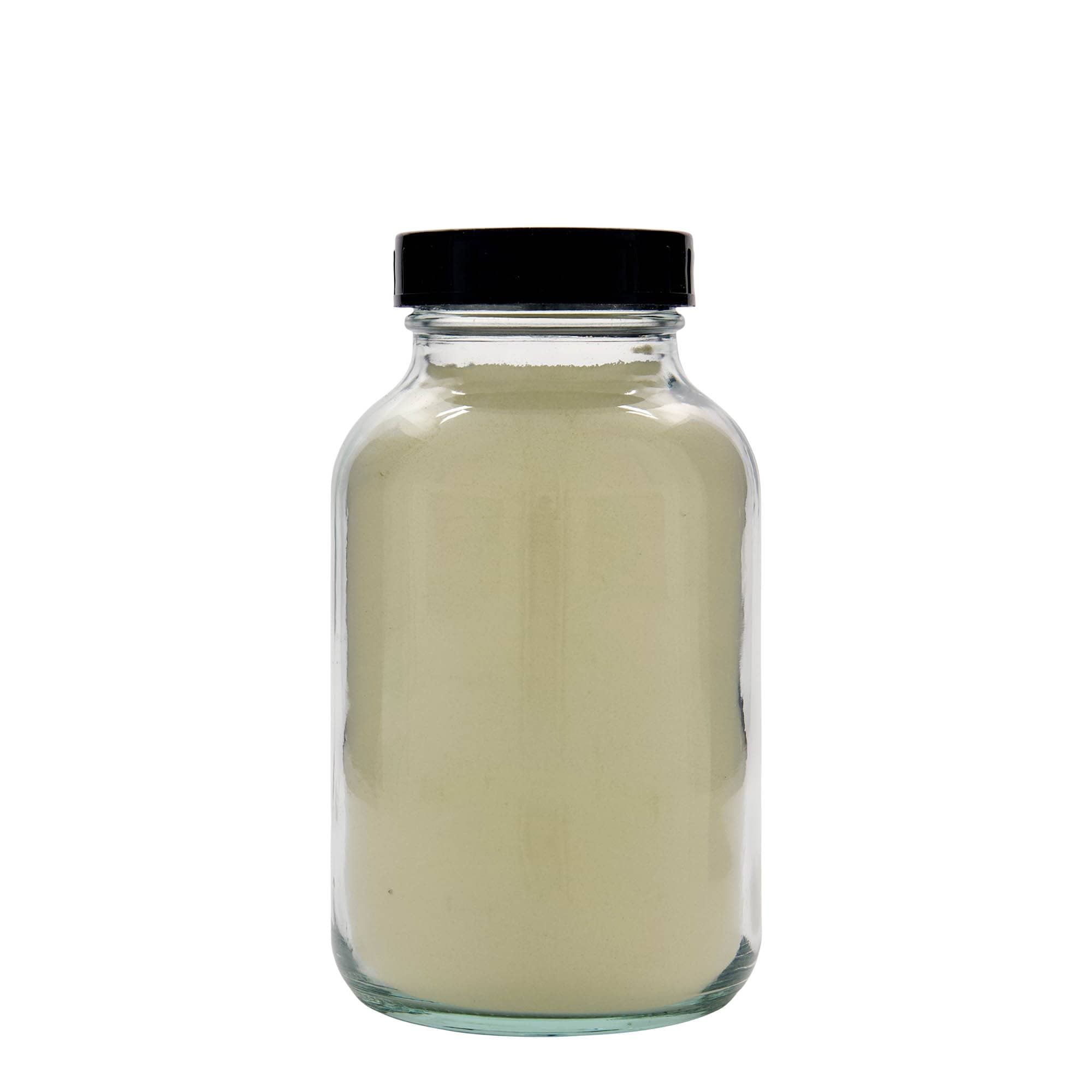 1.000 ml słoik szerokootworowy, wylot: DIN 68