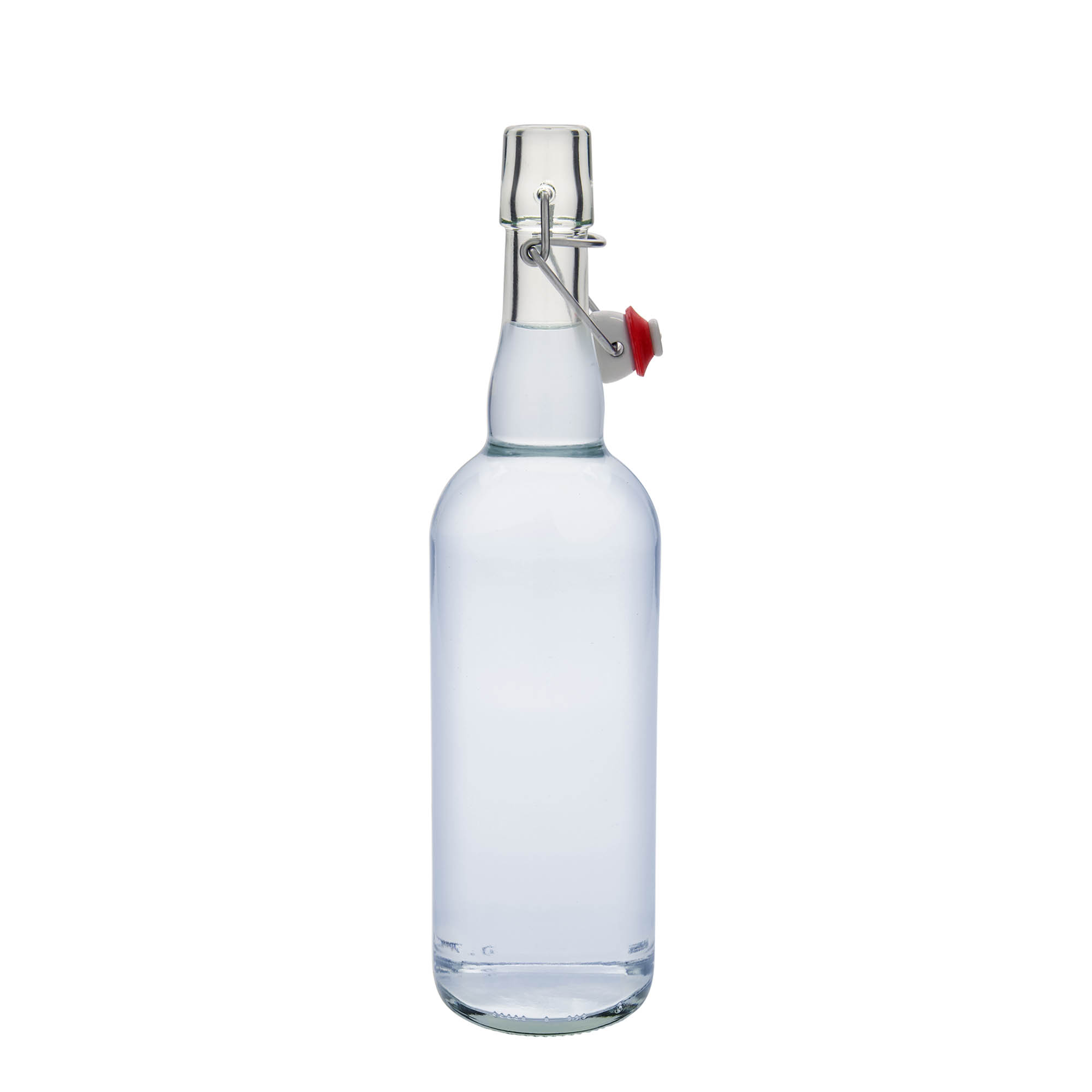 750 ml butelka piwa Belgia, szkło, szyjka: zamknięcie na klamrę