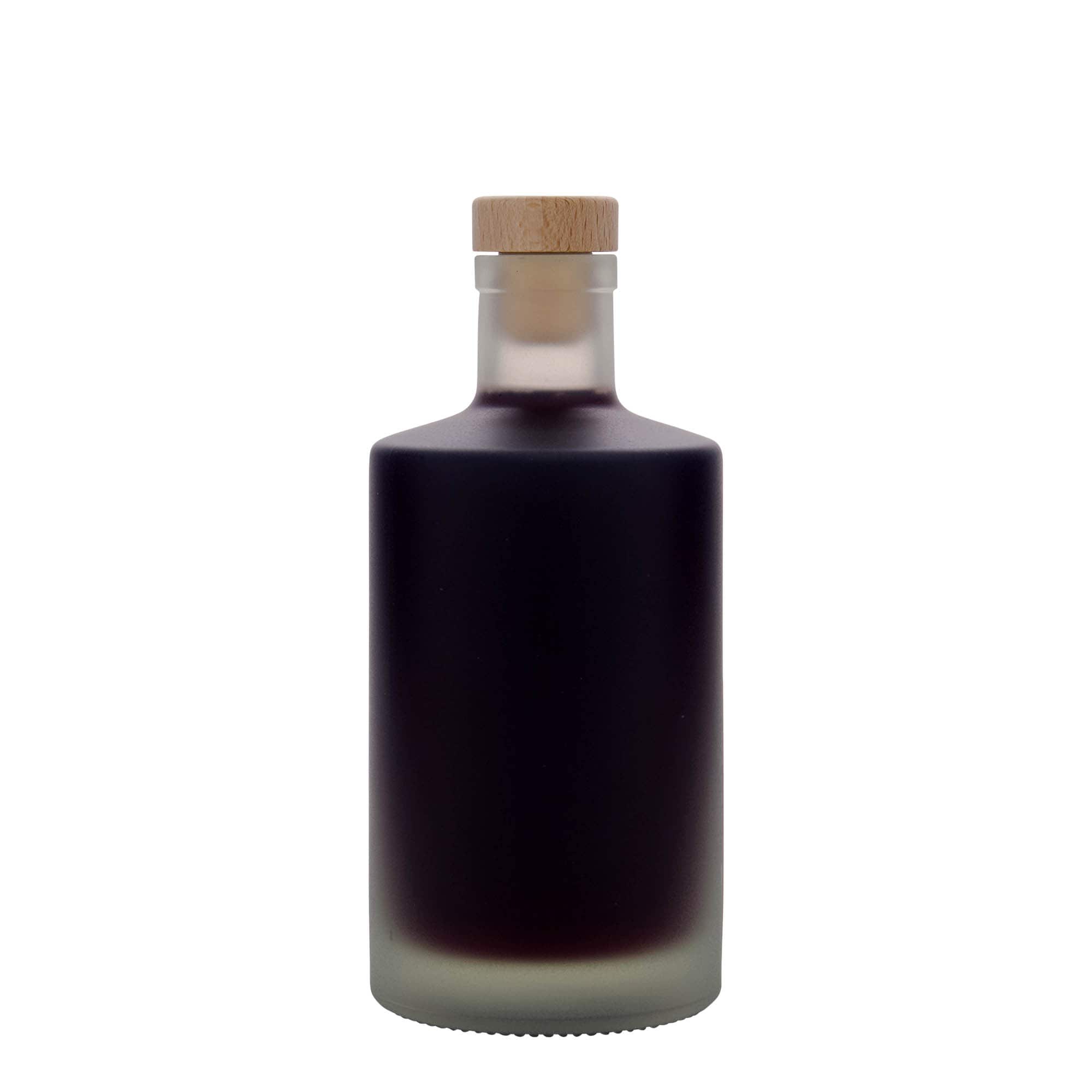 500 ml butelka szklana 'Caroline', matowa, zamknięcie: korek 500 ml butelka szklana 'Caroline', matowa, zamknięcie: korek
