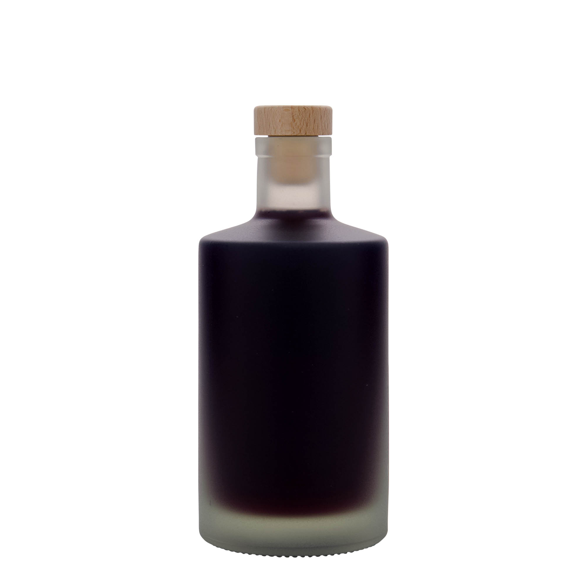 500 ml butelka szklana 'Caroline', matowa, szyjka: korek 500 ml butelka szklana 'Caroline', matowa, szyjka: korek
