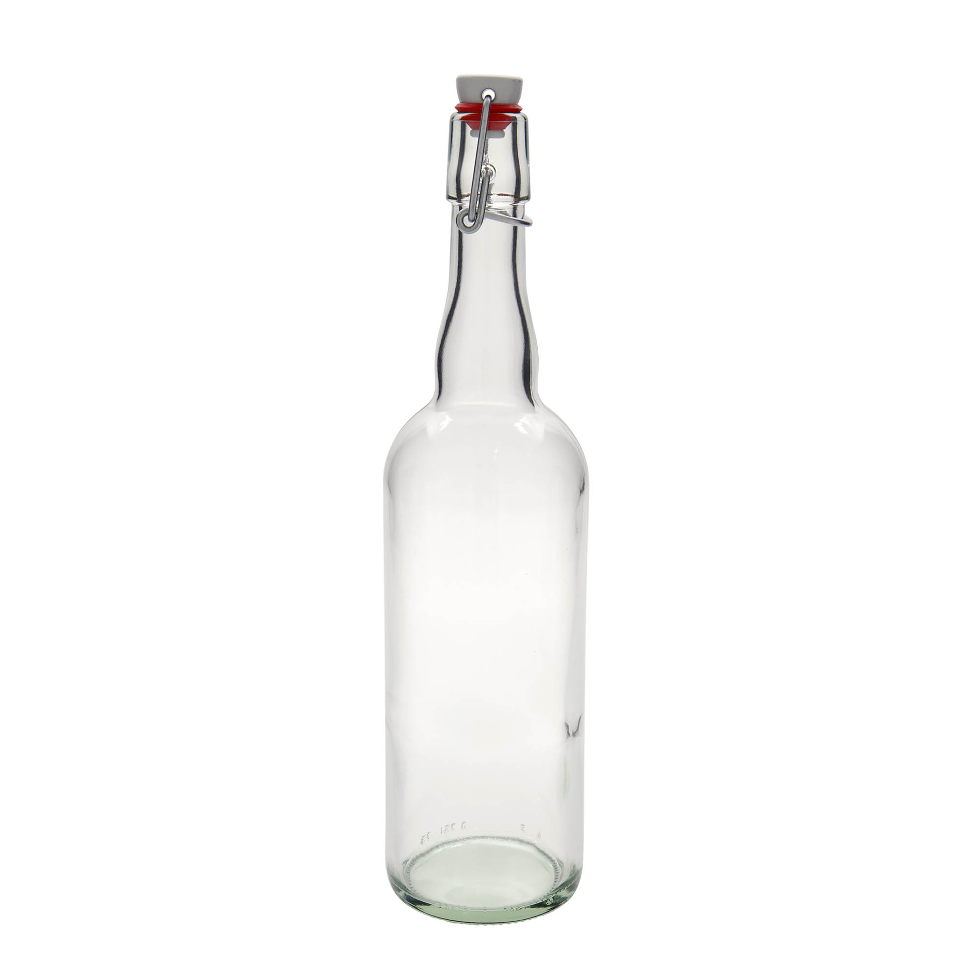 750 ml butelka piwa Belgia, szkło, szyjka: zamknięcie na klamrę