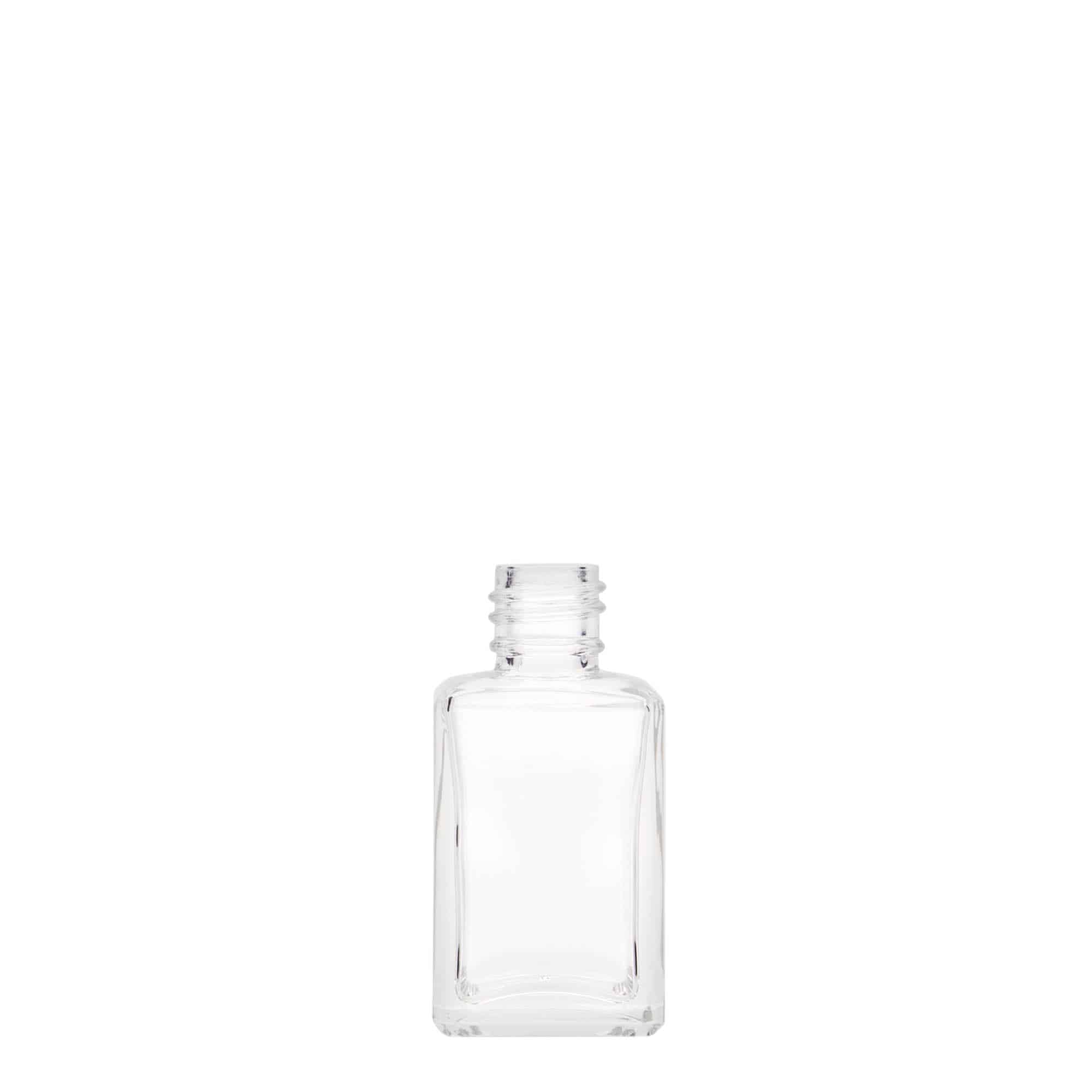 30 ml butelka szklana 'Tamme', kwadratowa, zamknięcie: PP 18