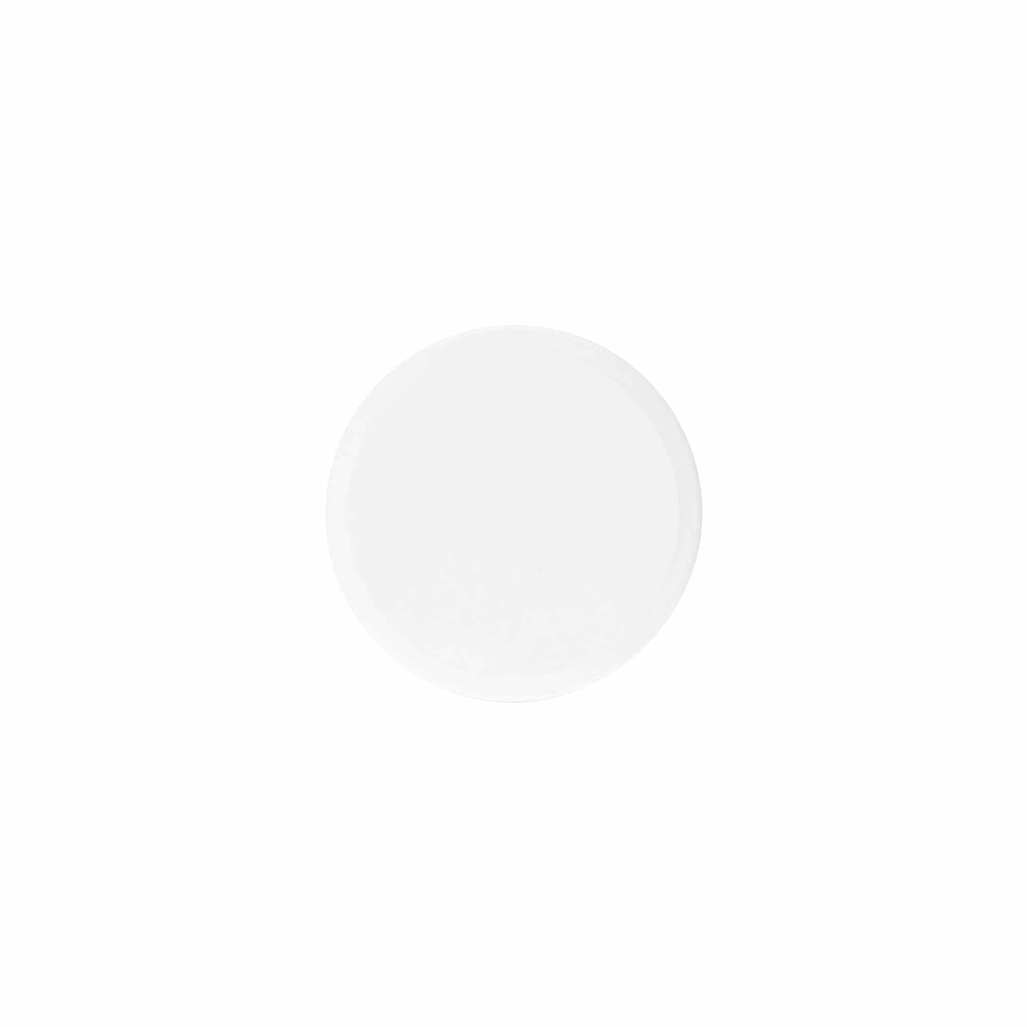 Zakrętka 'White Line' 60ml, tworzywo sztuczne PP, biały