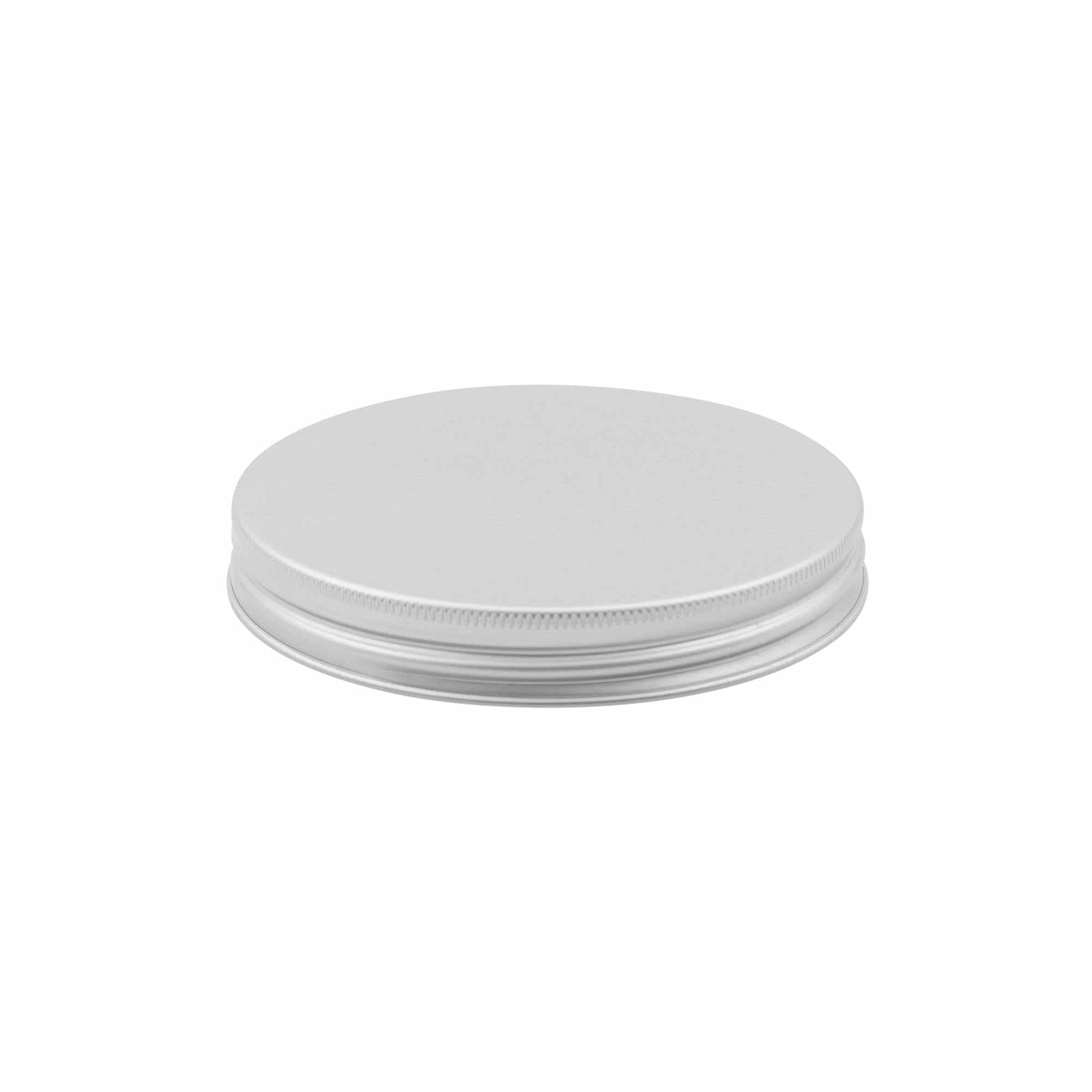 Zakrętka, aluminium, kolor srebrny, do zamknięcia: 100/400