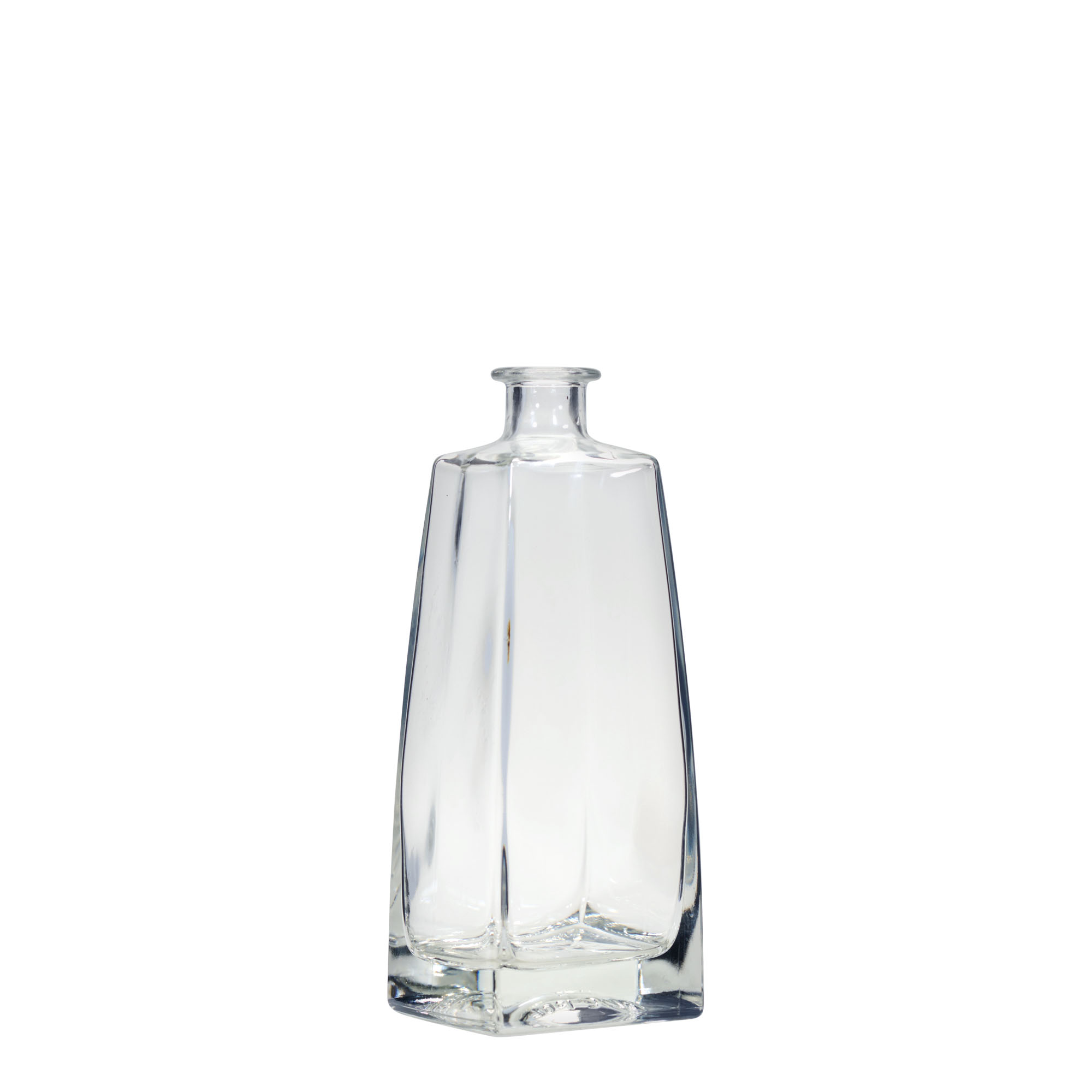 700 ml butelka szklana 'Timmy', prostokątna, otwór: korek 700 ml butelka szklana 'Timmy', prostokątna, otwór: korek