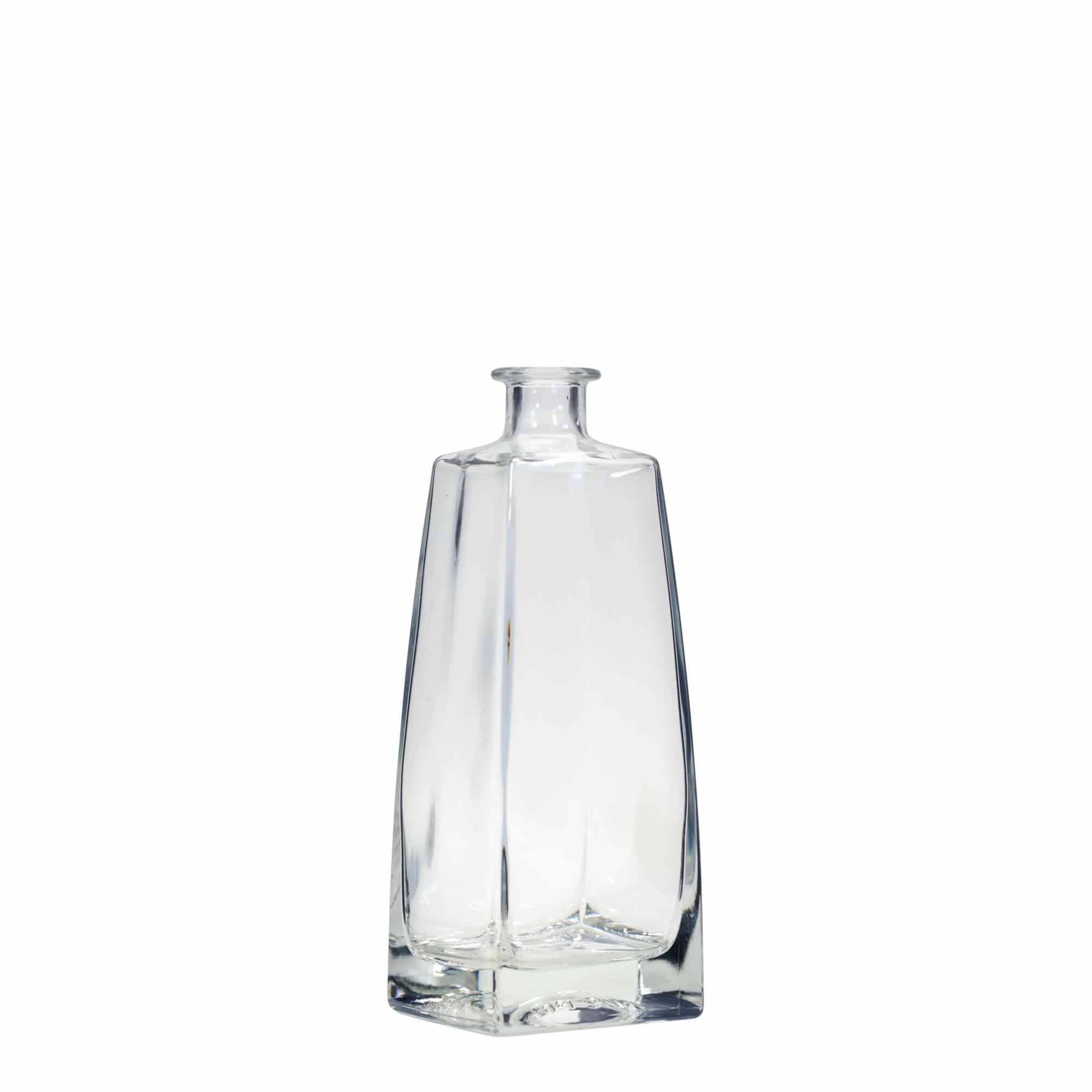 700 ml butelka szklana 'Timmy', prostokątna, otwór: korek 700 ml butelka szklana 'Timmy', prostokątna, otwór: korek