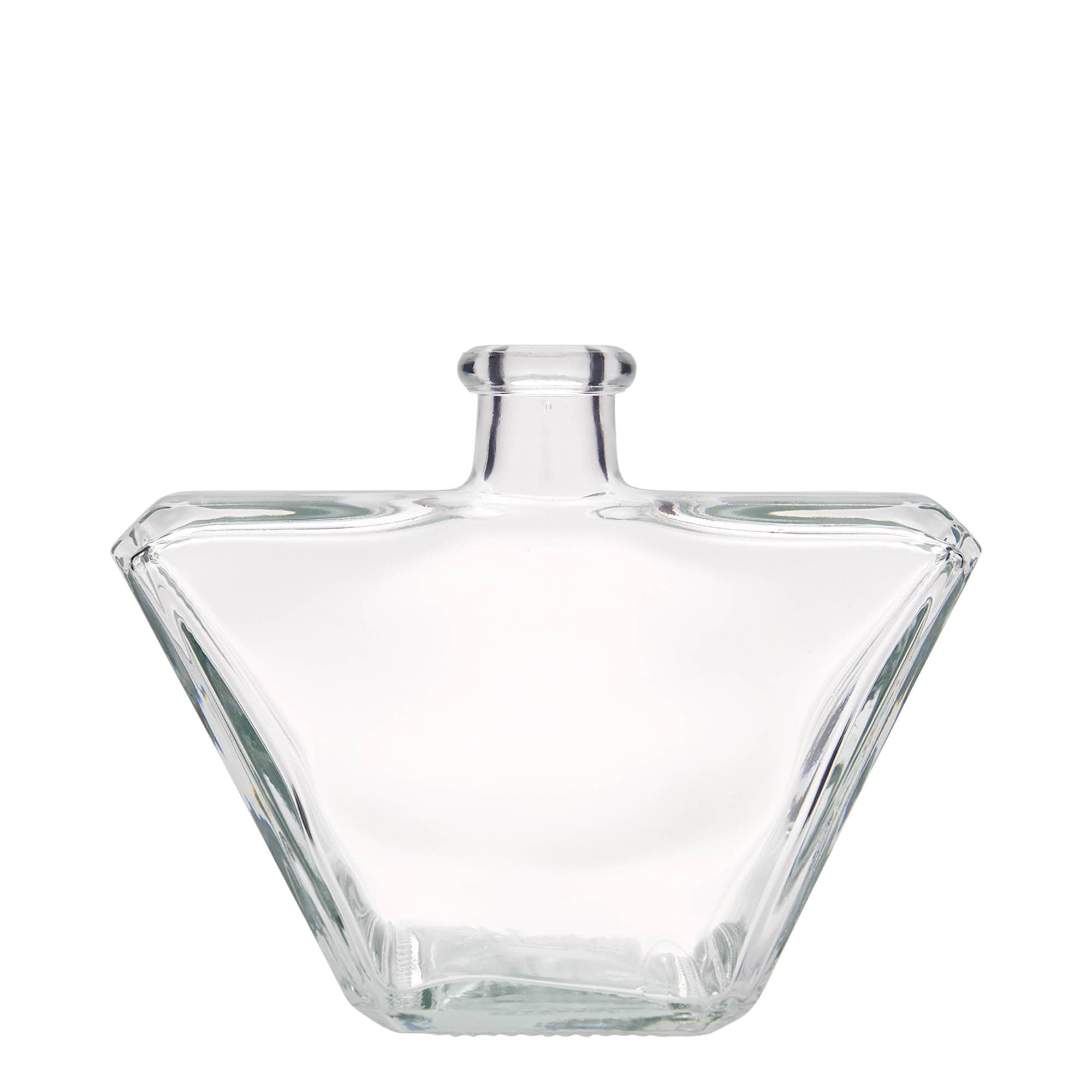 500 ml butelka szklana „Charly”, prostokątna, szyjka: korek 500 ml butelka szklana „Charly”, prostokątna, szyjka: korek