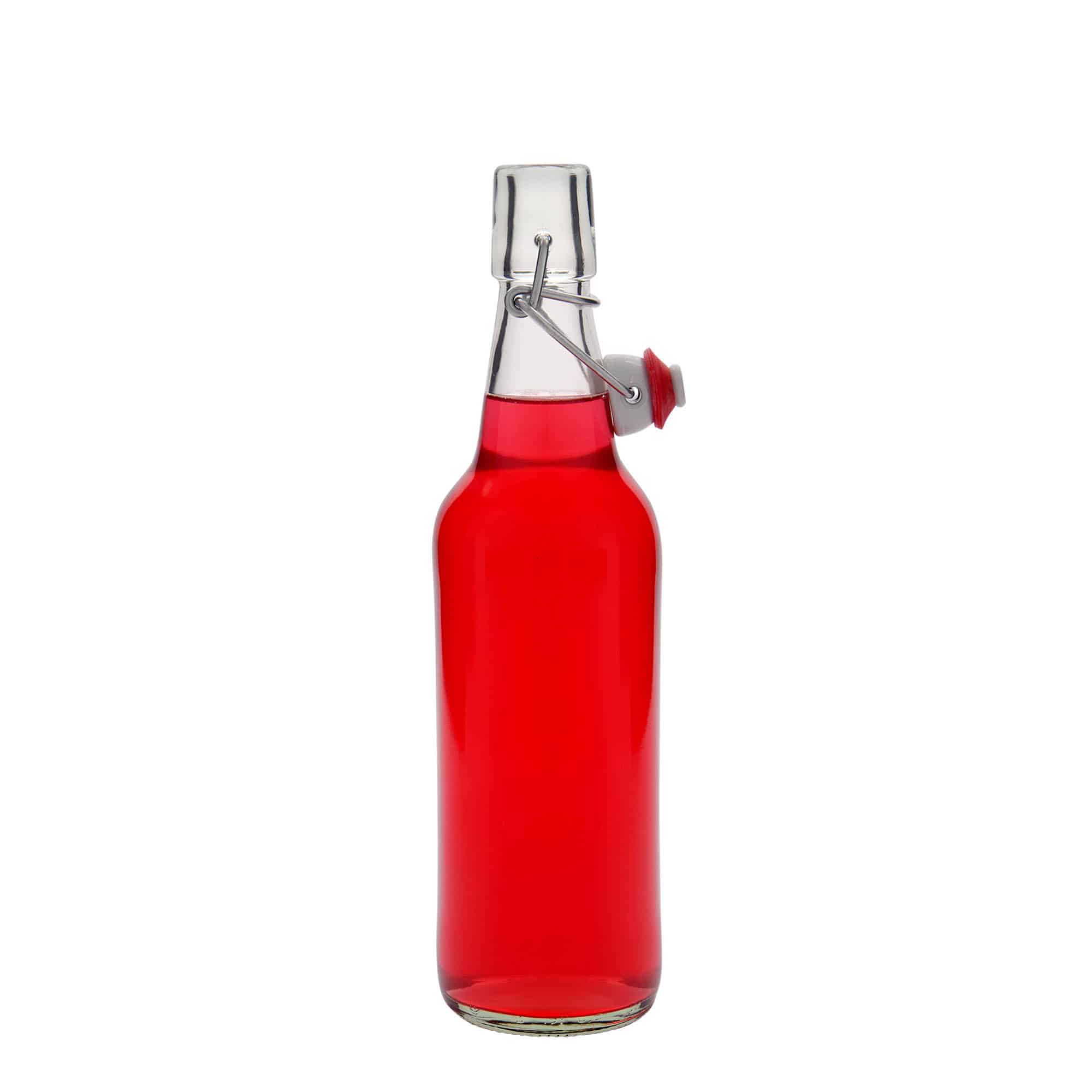 500 ml butelka piwa, szkło, szyjka: zamknięcie na klamrę