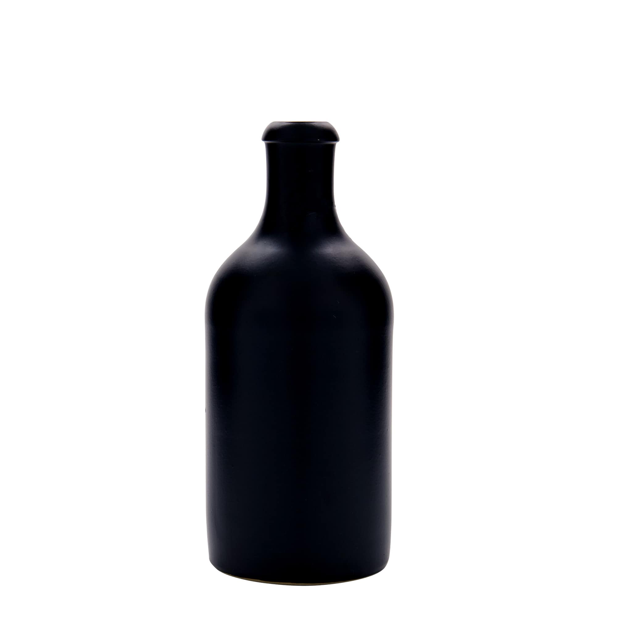 500 ml dzbanek do toniku, kamionka, czarny, otwór: zamknięcie na zatrzask