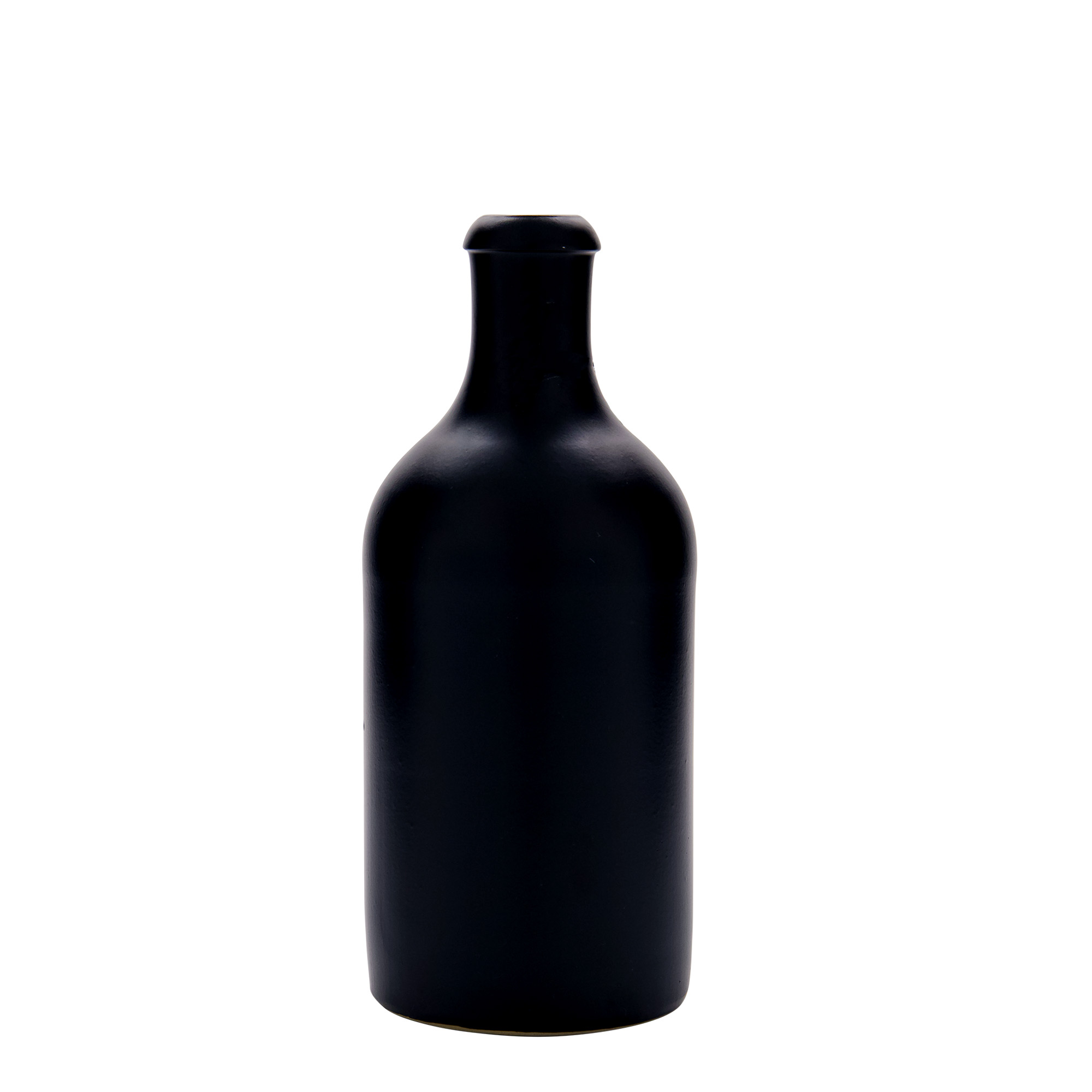 500 ml dzbanek do toniku, kamionka, czarny, otwór: zamknięcie na zatrzask
