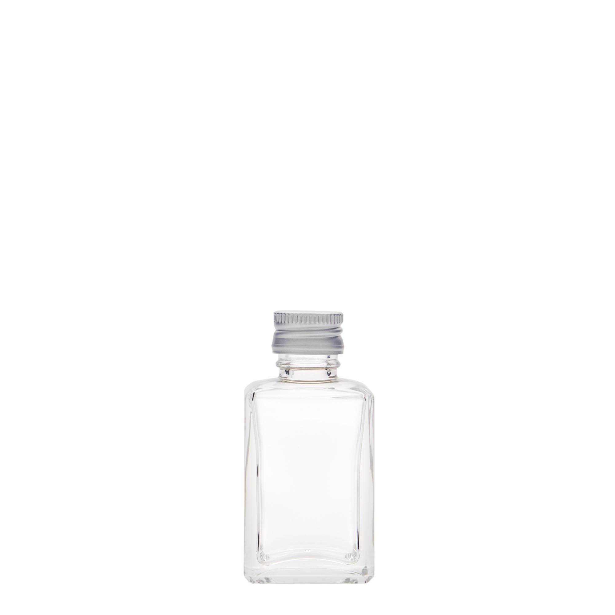 30 ml butelka szklana „Tamme”, kwadratowa, gwint: PP 18
