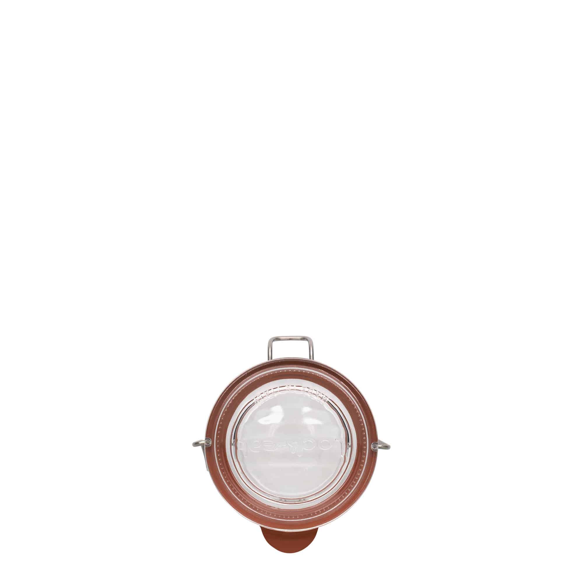 80 ml słoik z drucianym zamknięciem „Lock-Eat”, otwór: zamknięcie na druciany uchwyt 80 ml słoik z drucianym zamknięciem „Lock-Eat”, otwór: zamknięcie na druciany uchwyt