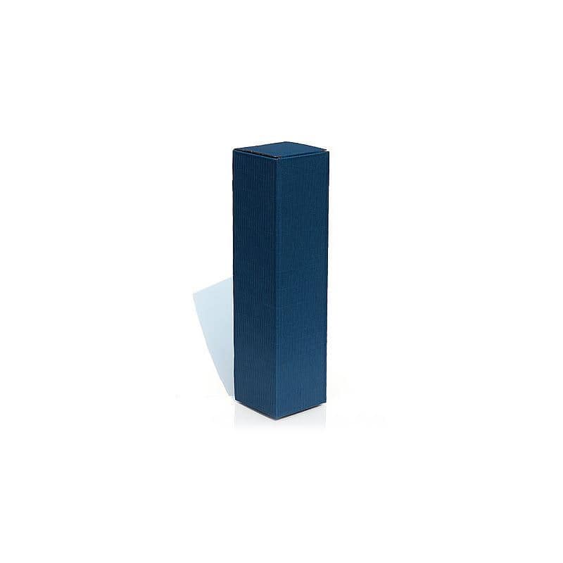 Pudełko prezentowe 'Fala', prostokątne, tektura, kolor niebieski